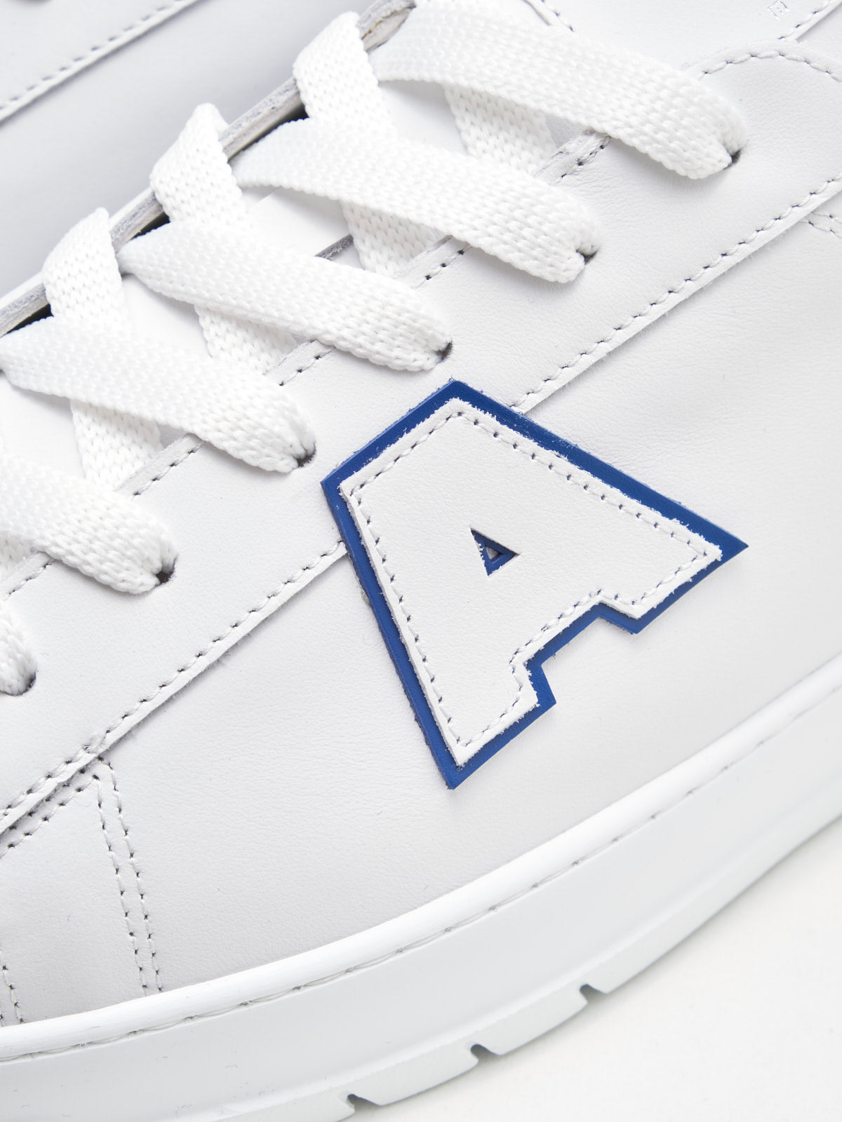 American White - Sneakers Logo Man white blue 