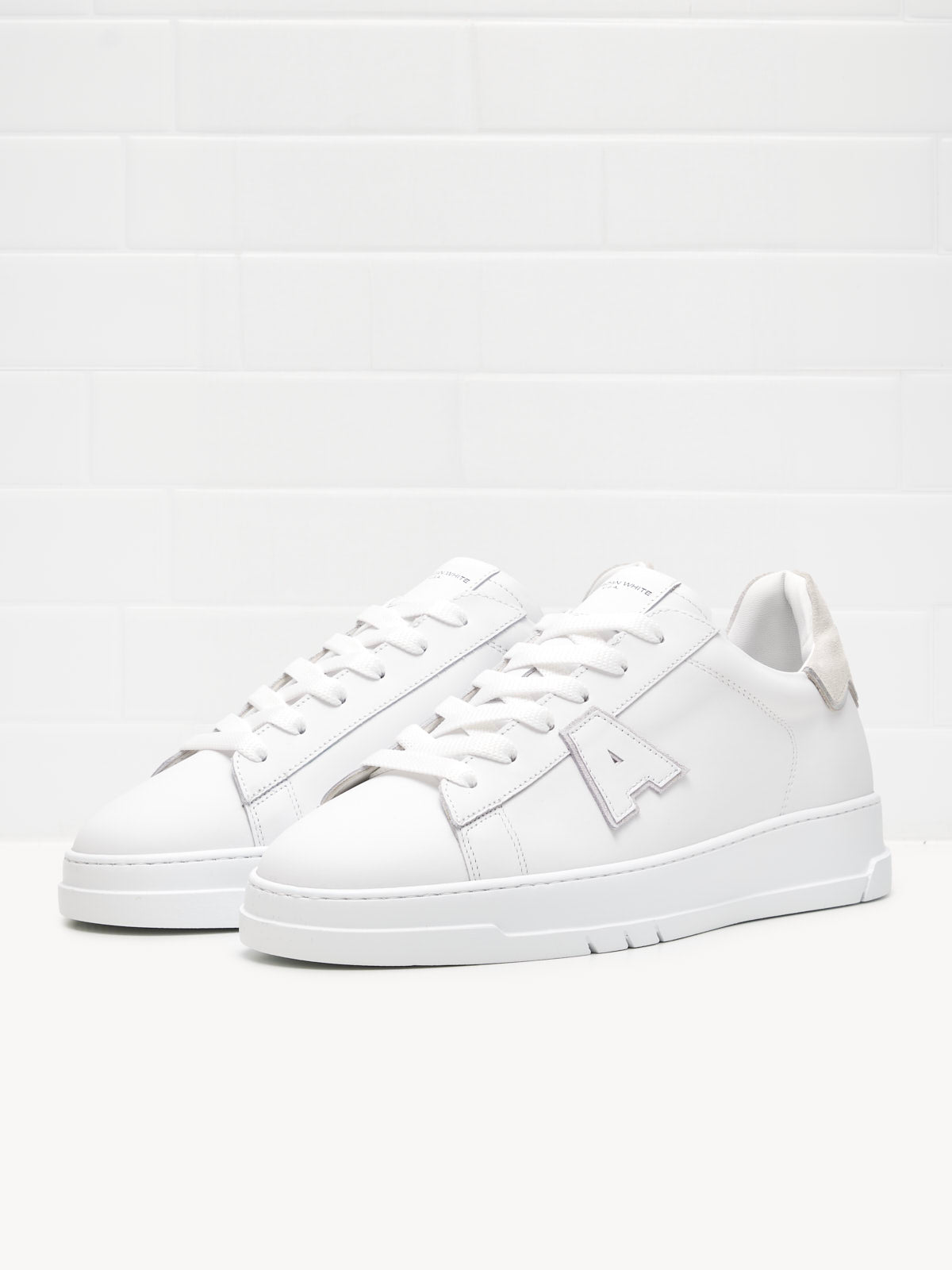 American White - Sneakers Logo Man white ice 