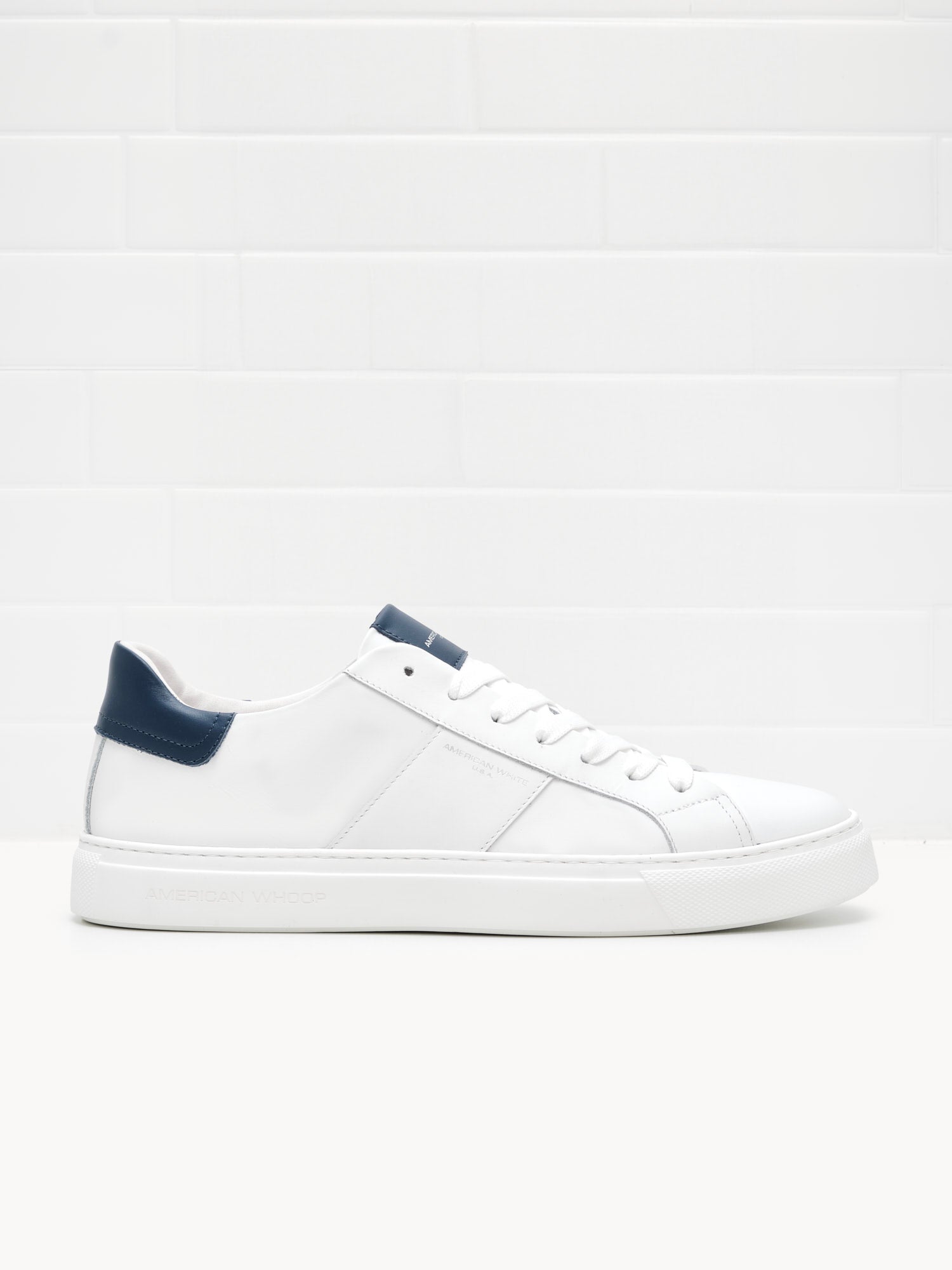 American White - Sneakers Man Whoop white blue 