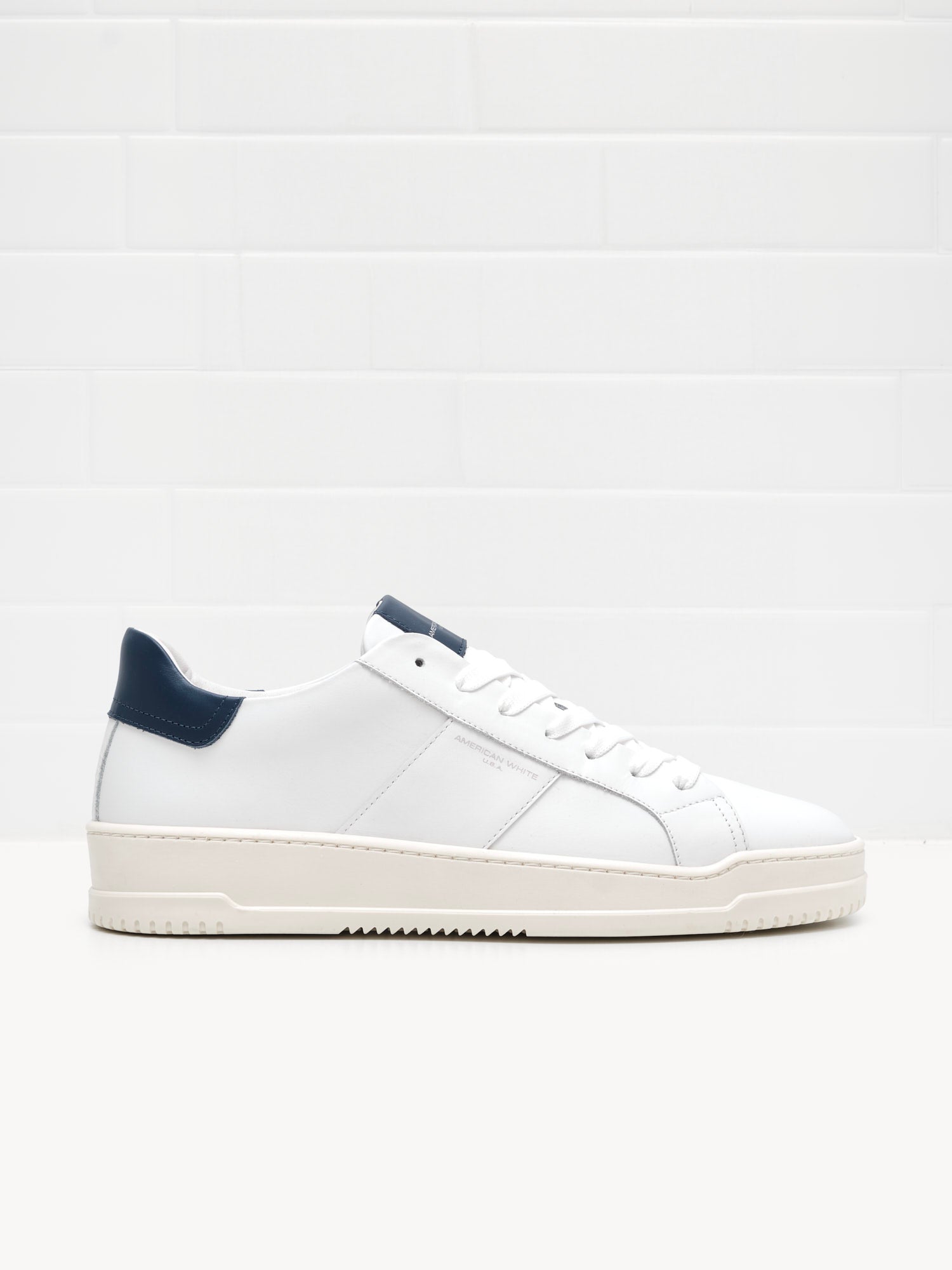 American White - Sneakers Man Whoop Vertigo white blue 
