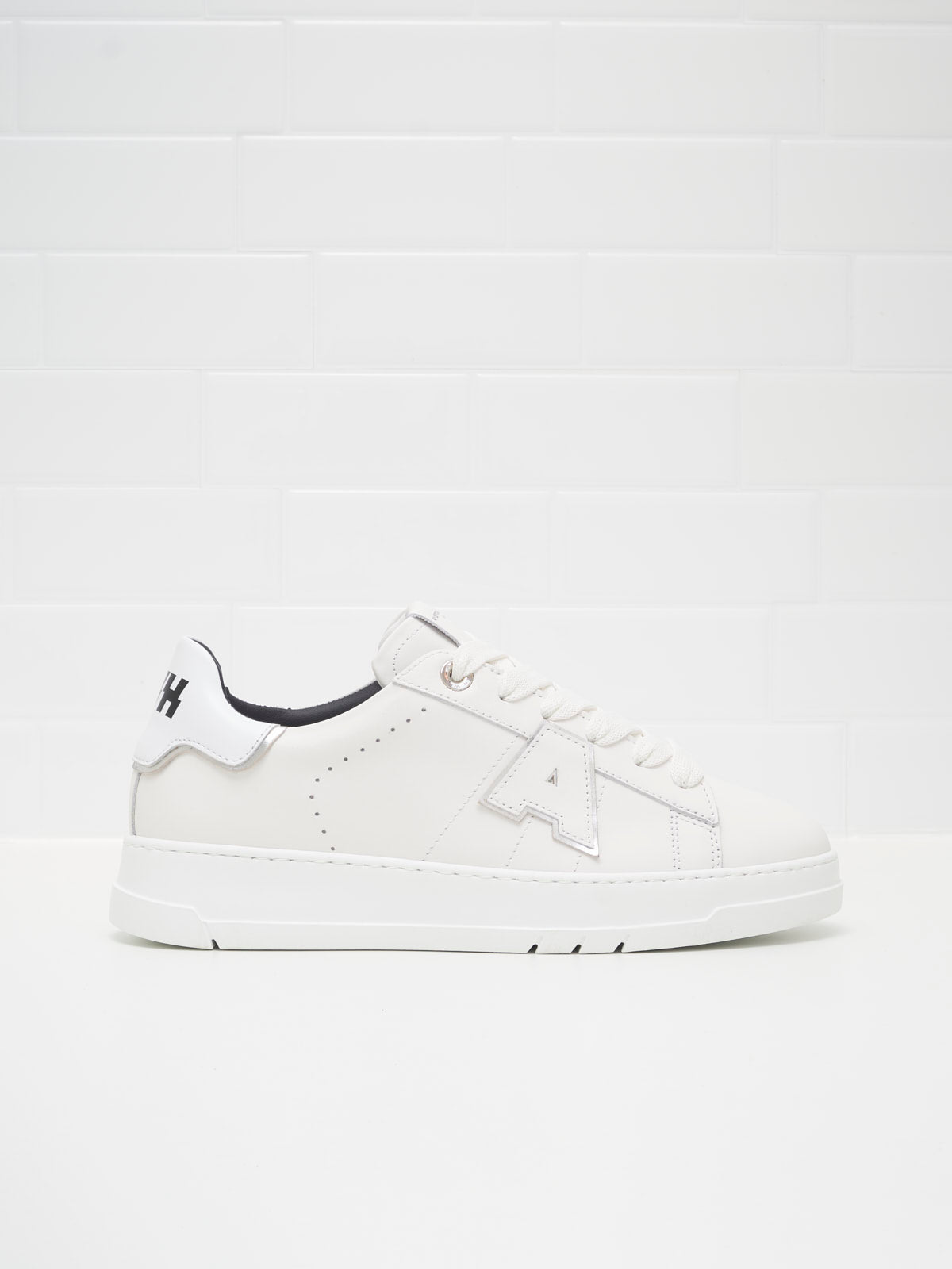 amwh - Super Logo Woman white white silver 