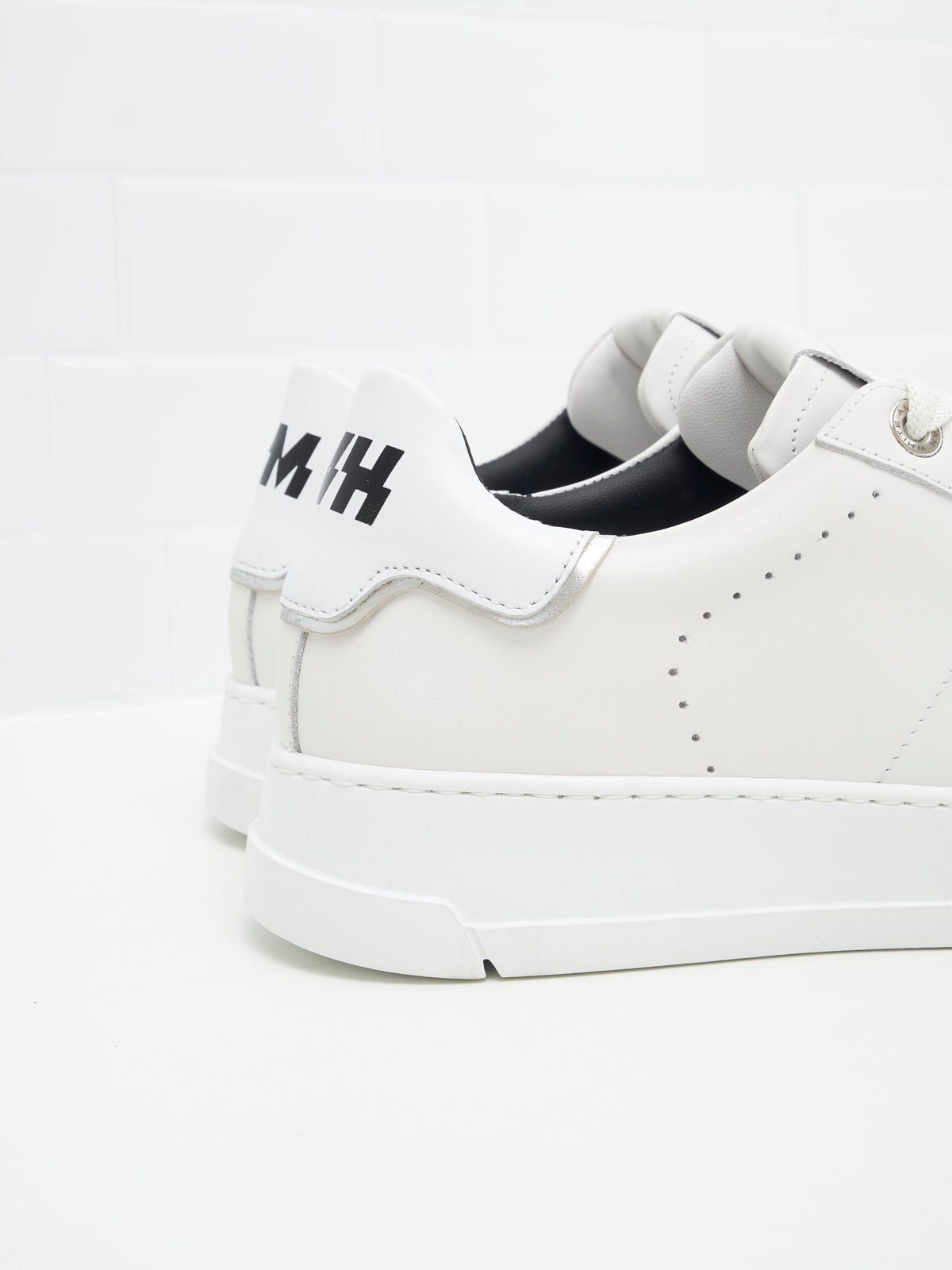 amwh - Super Logo Woman white white silver 