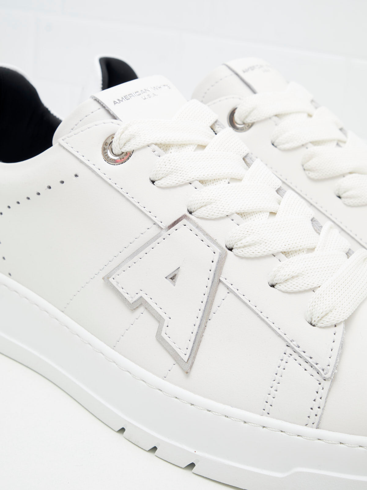 amwh - Super Logo Woman white white silver 