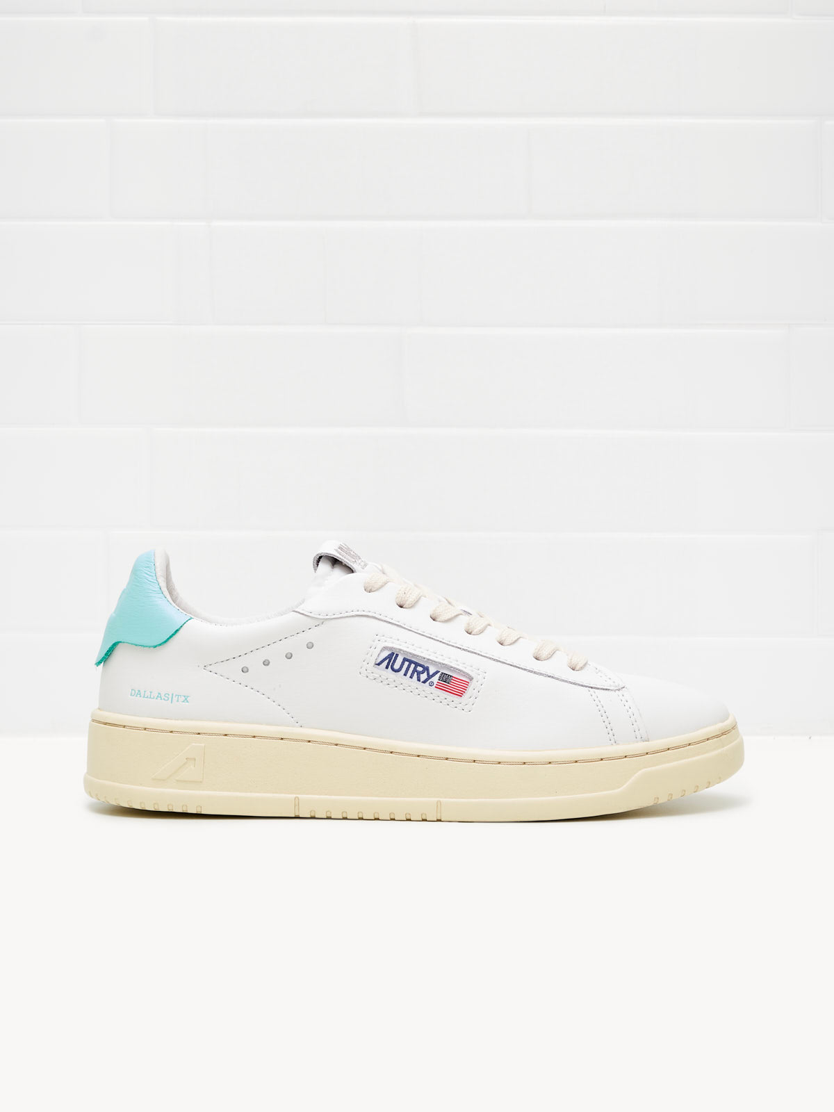 Sneakers Dallas Woman white turquoise