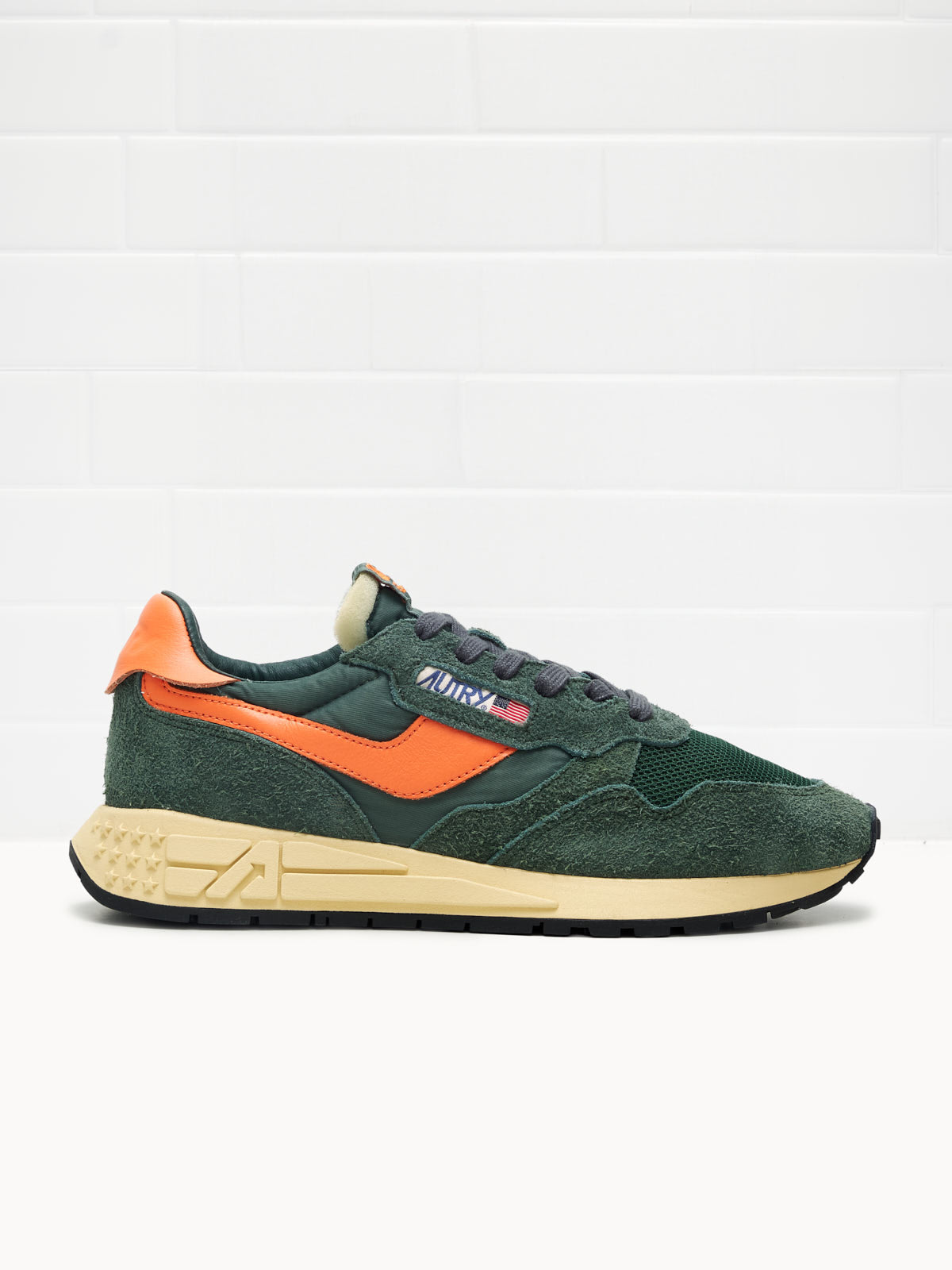 Autry Reelwind Man nylon suede bottle orangeade