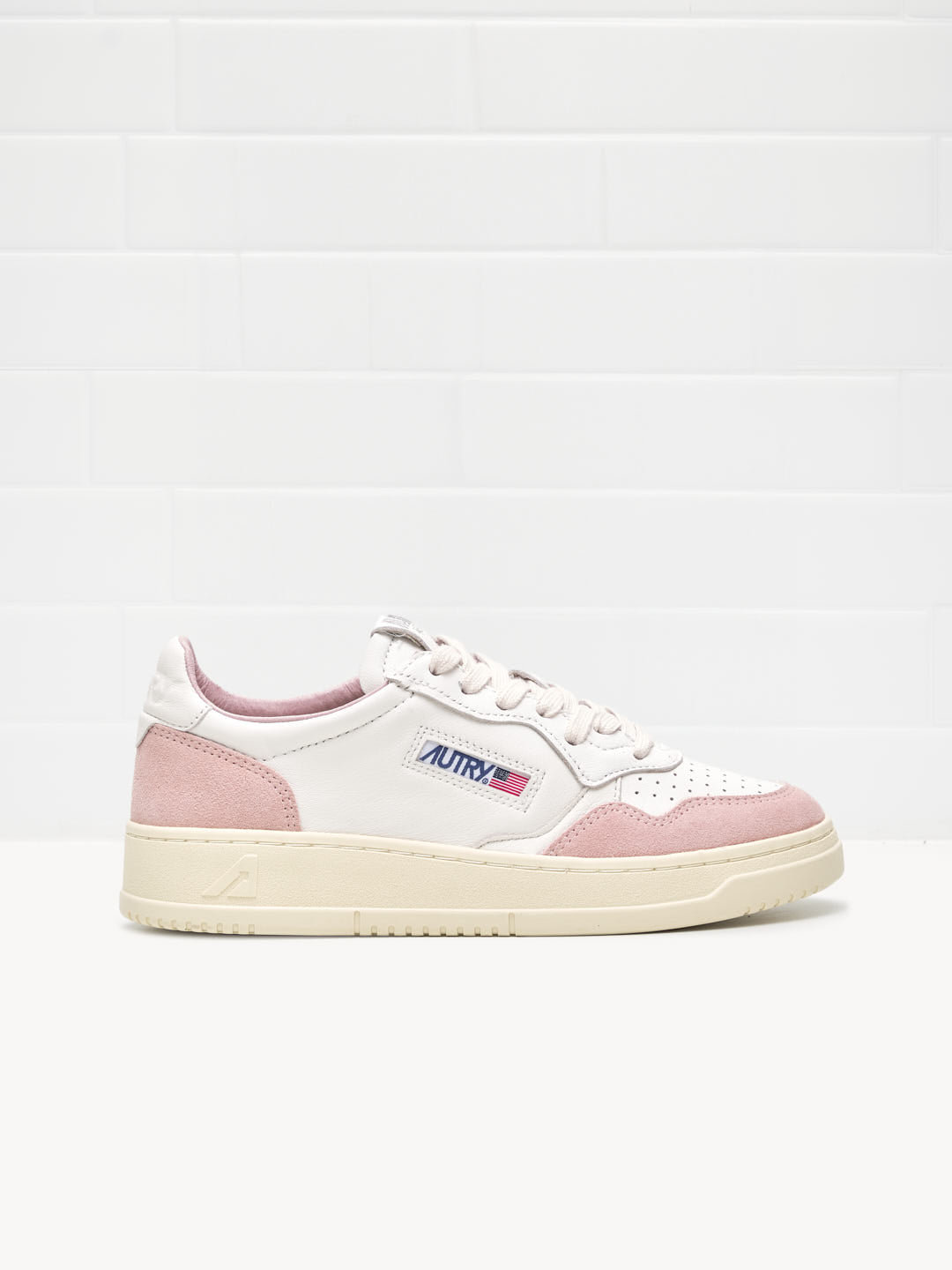 Sneakers Medalist Woman white suede powder