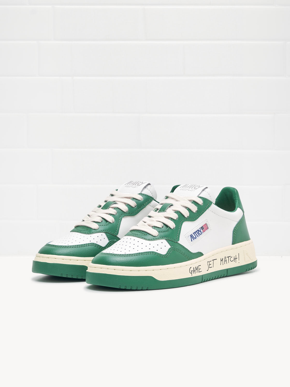 autry - Sneakers Medalist Woman green white game set match 