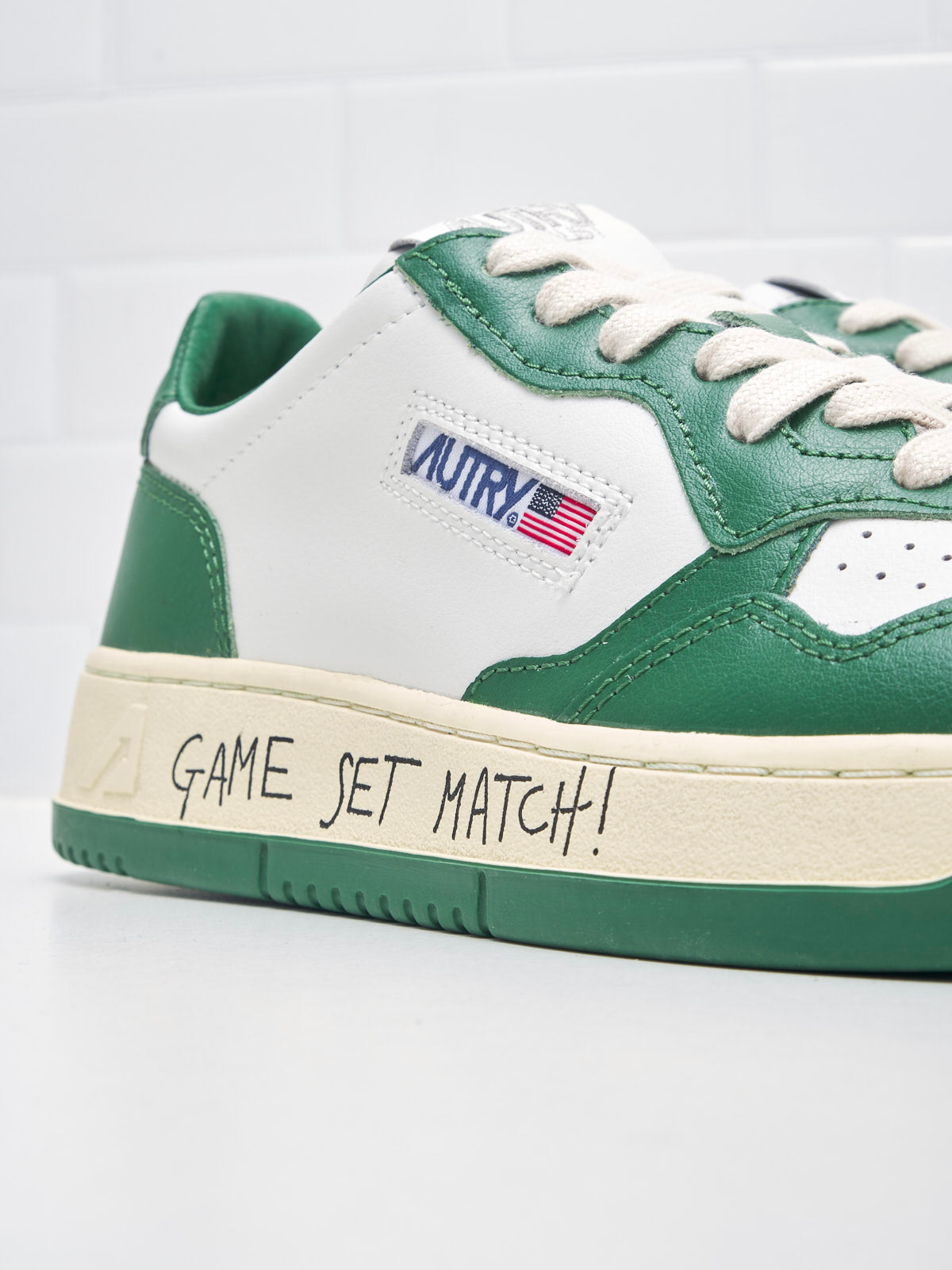 autry - Sneakers Medalist Woman green white game set match 