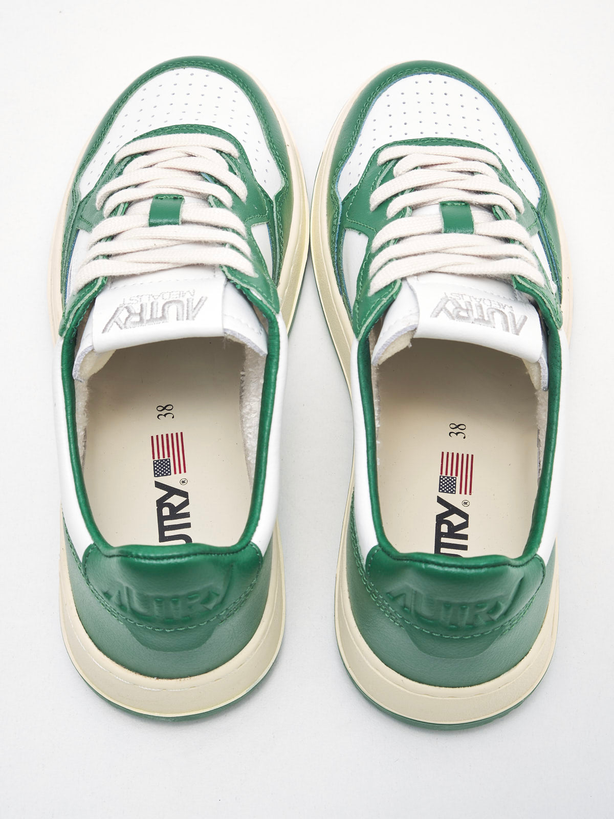 autry - Sneakers Medalist Woman green white game set match 