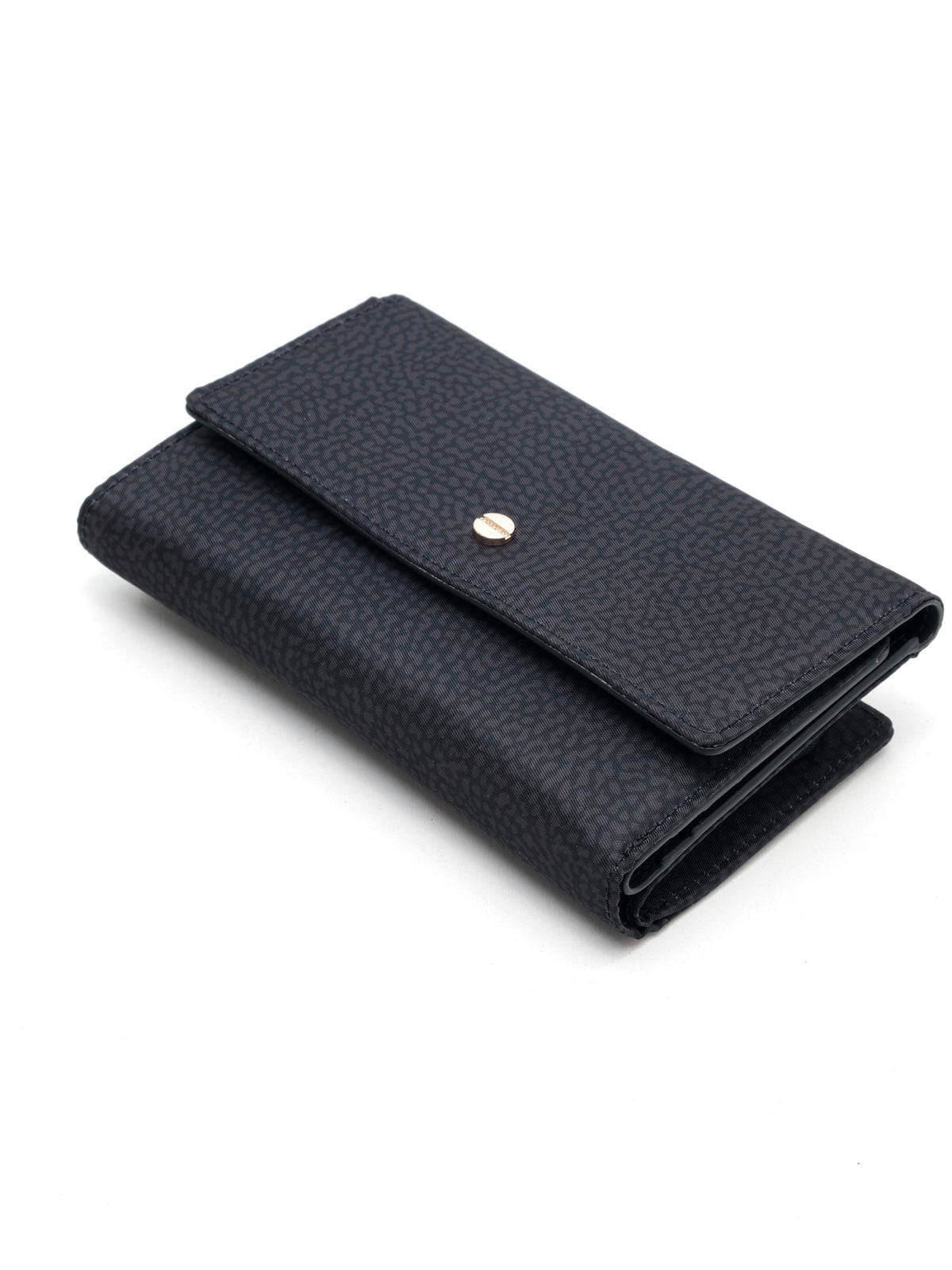 Borbonese - Portafoglio Medium Dark Black 