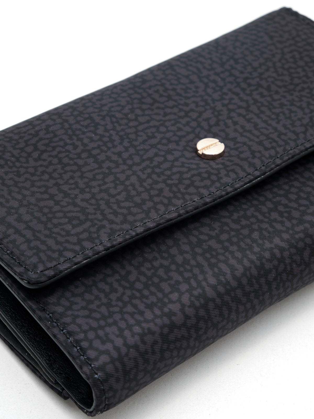 Borbonese - Portafoglio Medium Dark Black 
