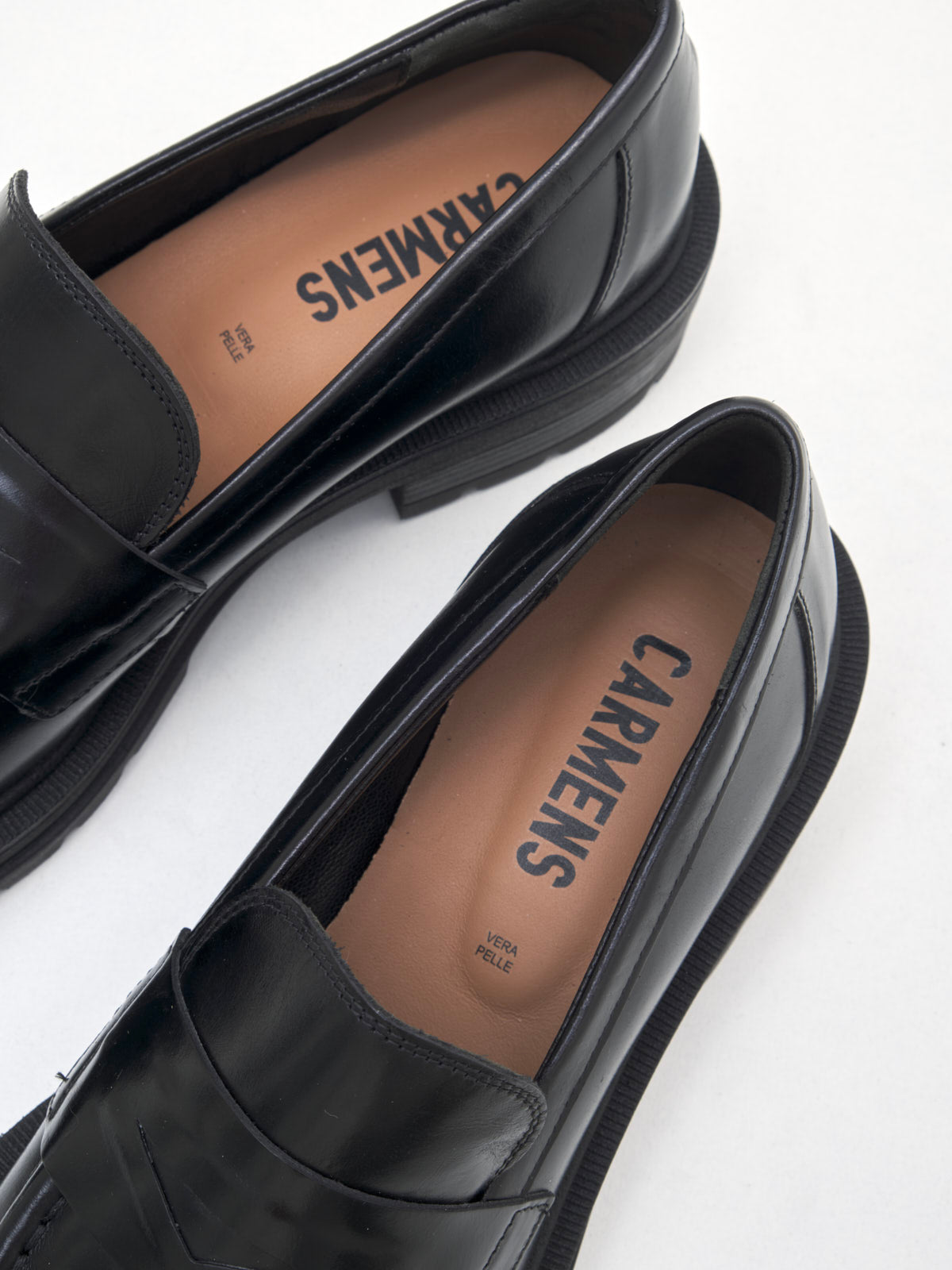 Carmens - Mocassino Woman Patty Clam black 