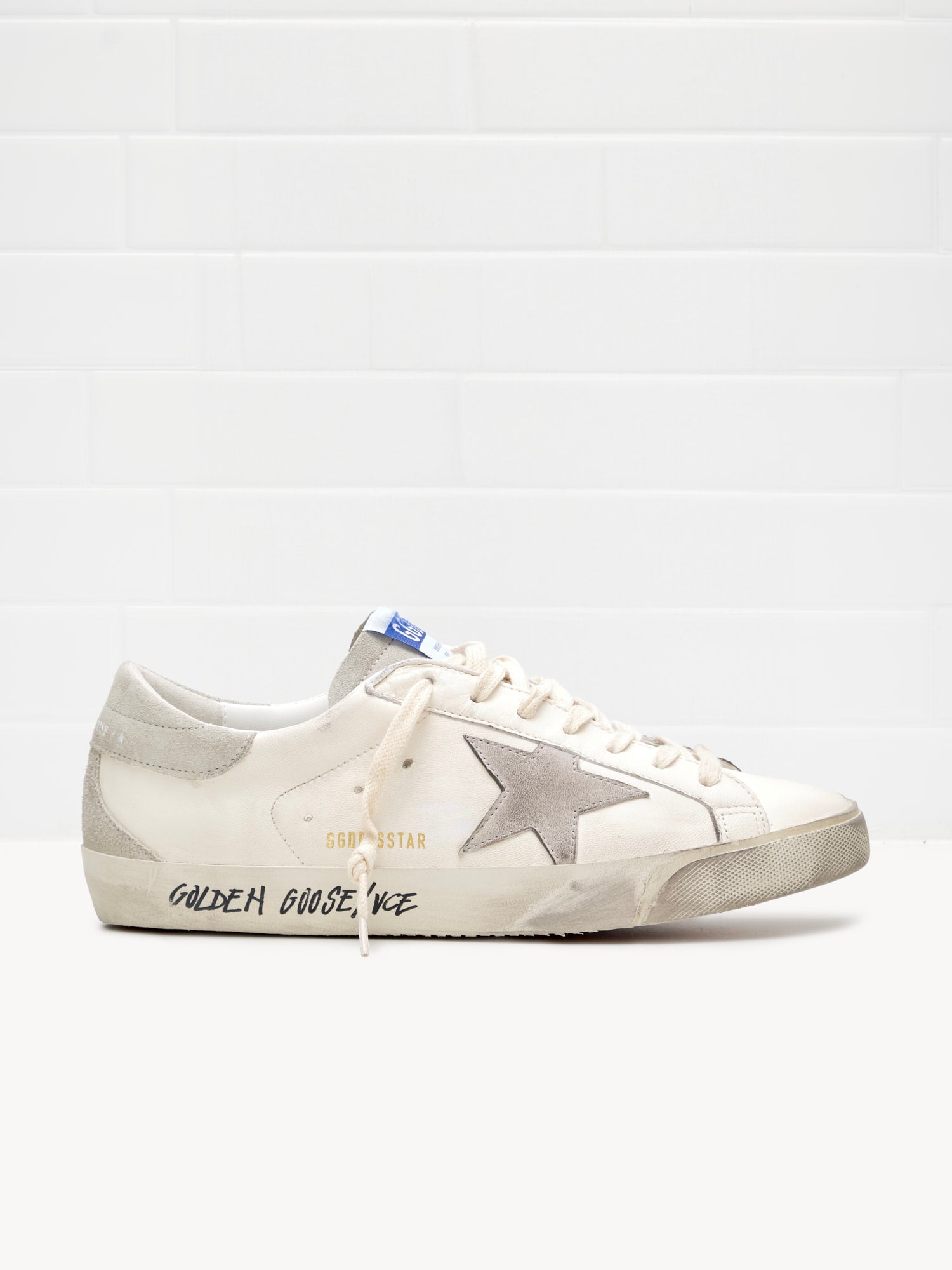 golden goose - Super Star With Spur Man white grey 