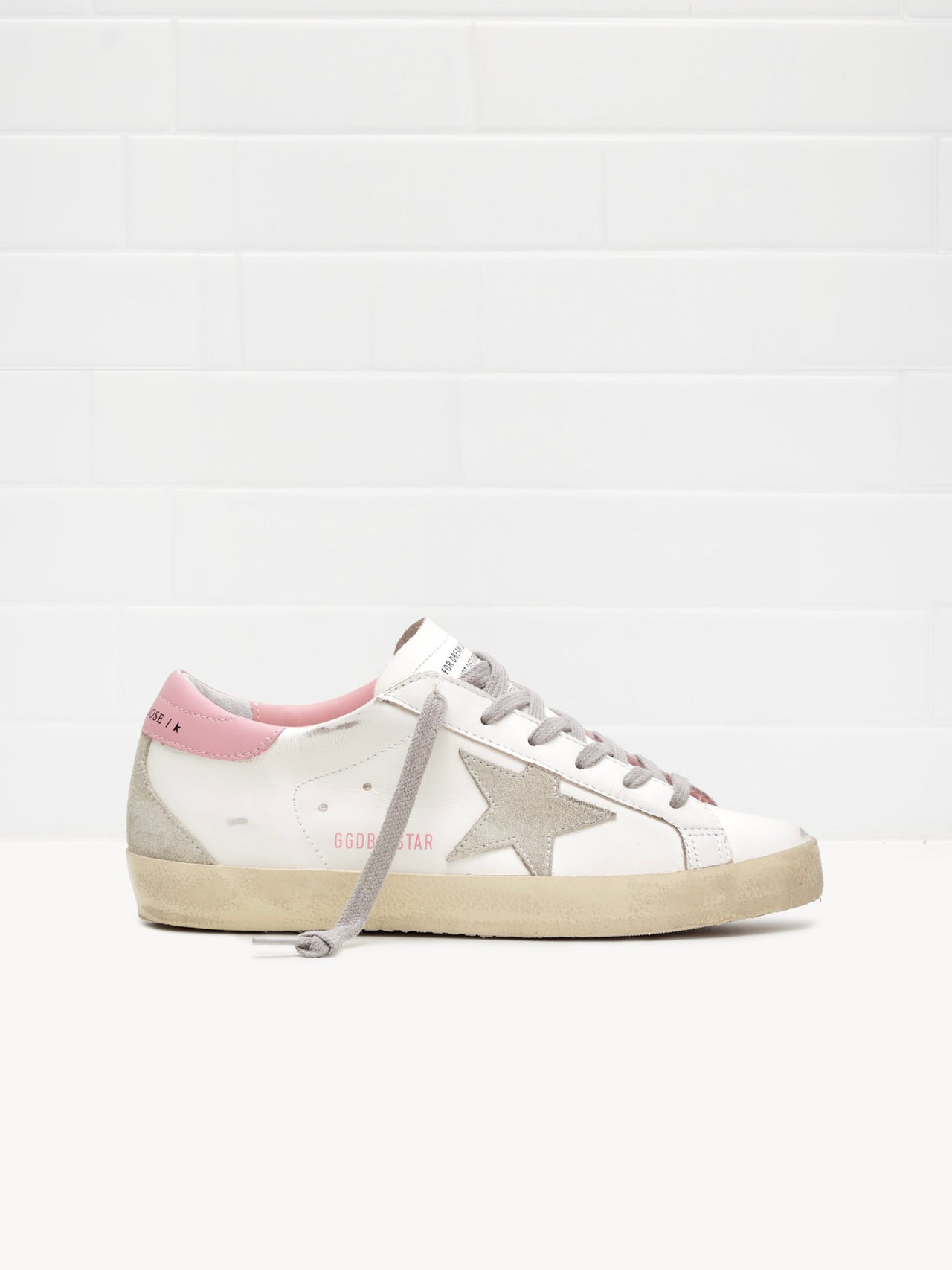 golden goose - Sneakers Super Star Leather white/ice/light/pink 