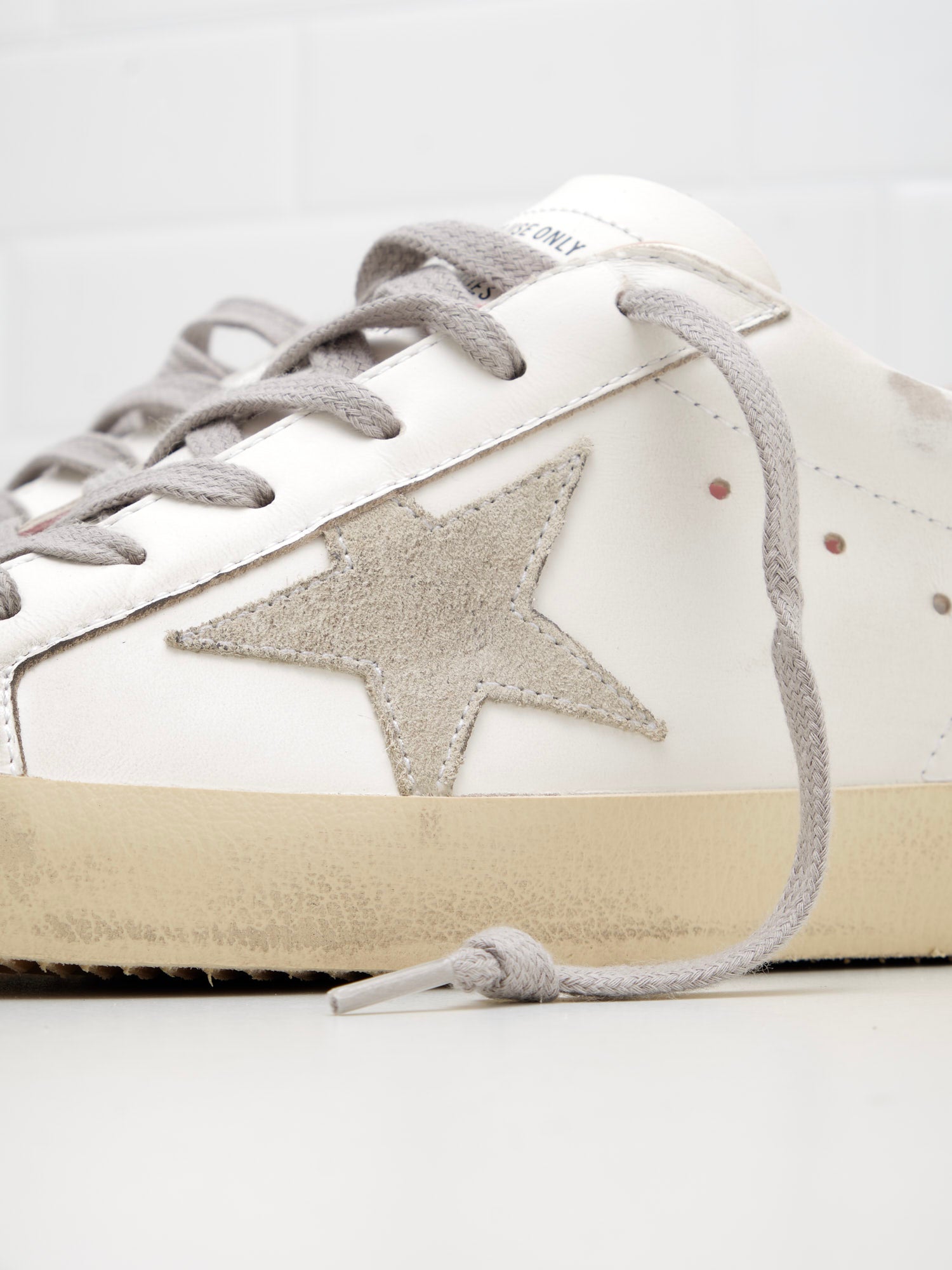 golden goose - Sneakers Super Star Leather white/ice/light/pink 