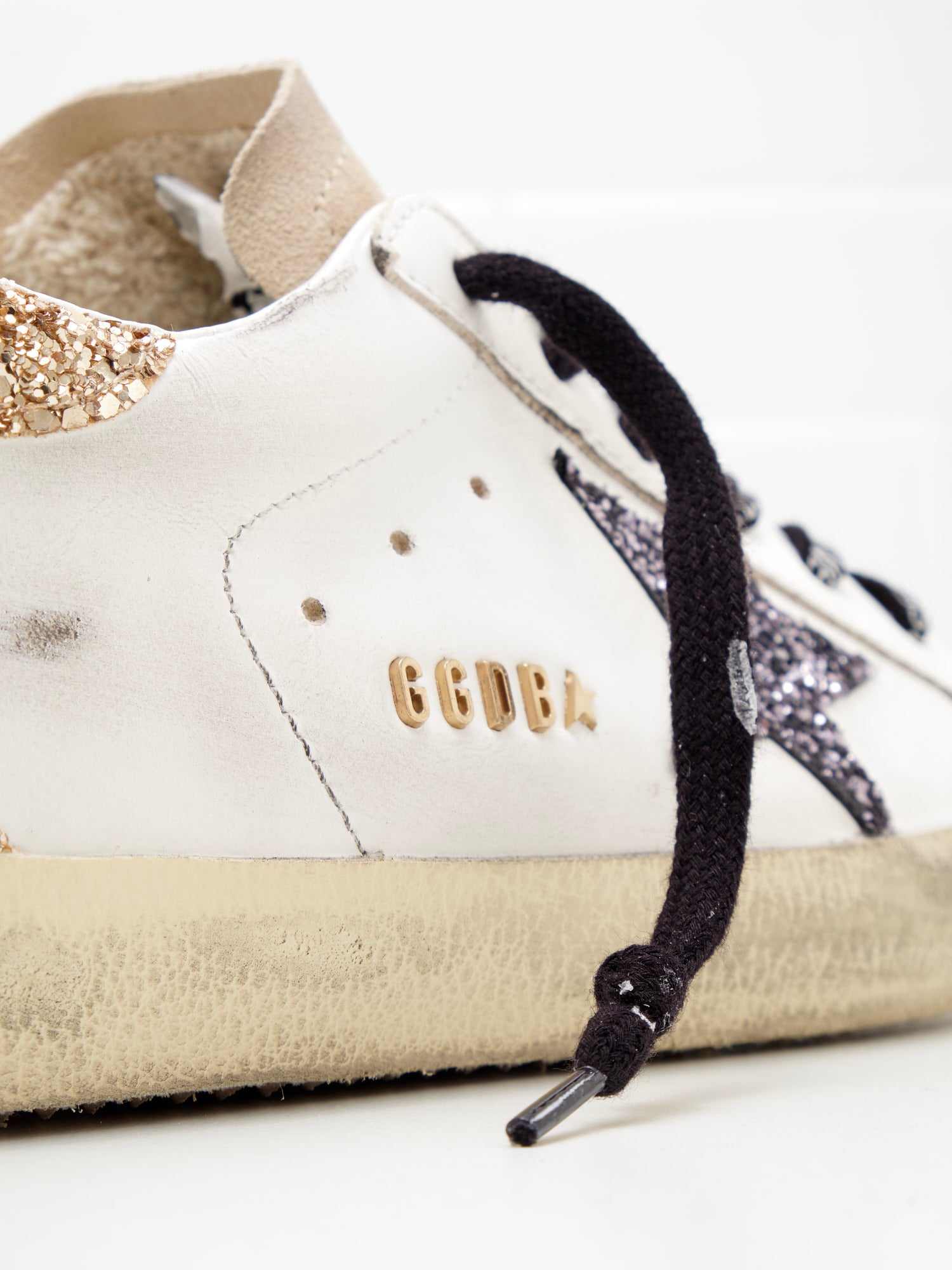golden goose - Sneakers Super Star Woman white grey black 