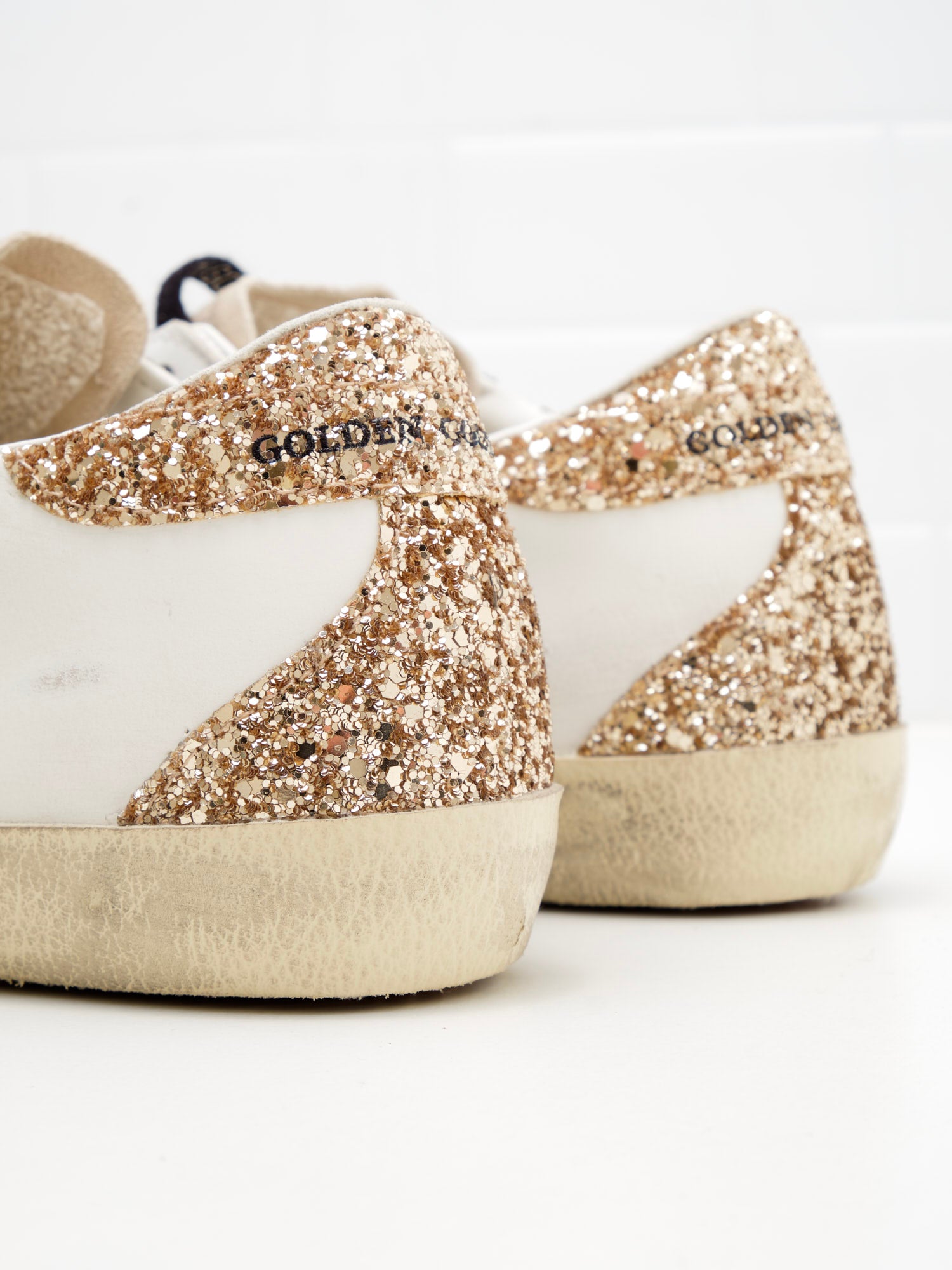 golden goose - Sneakers Super Star Woman white grey black 
