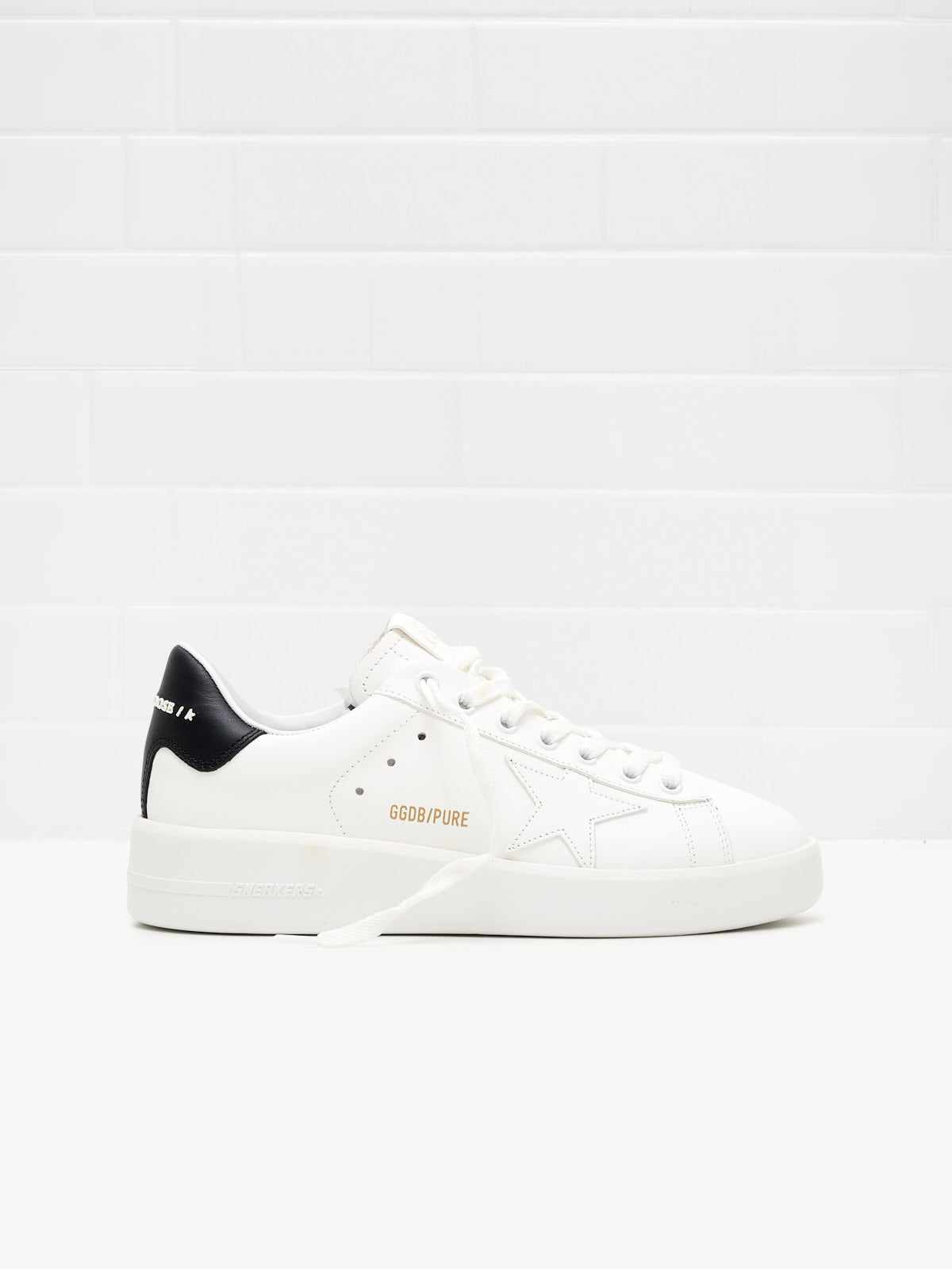 Golden goose pure new star white/black