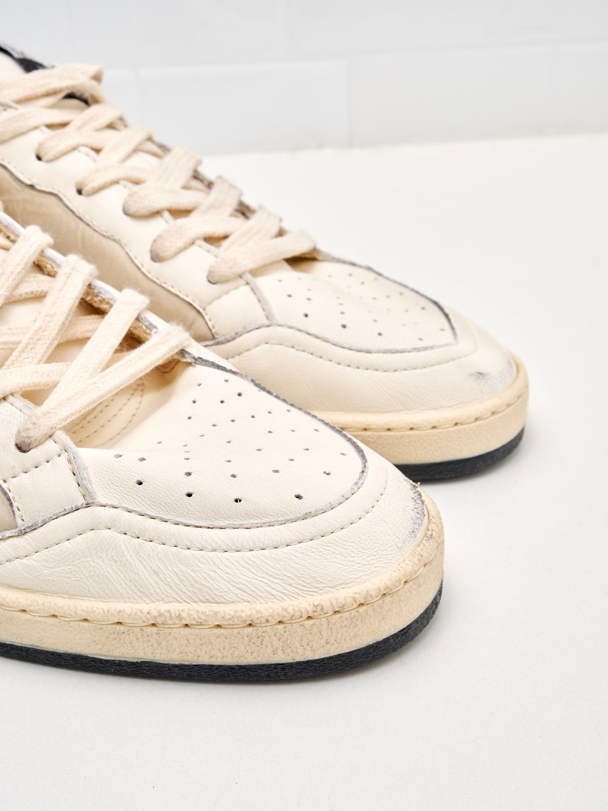 golden goose - Sneakers Ball Star Man white burgundy tejus 