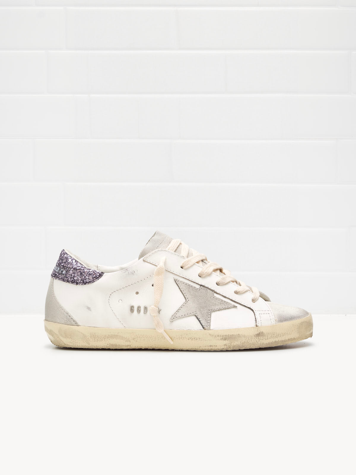 golden goose - Sneakers Super Star Woman white grey 