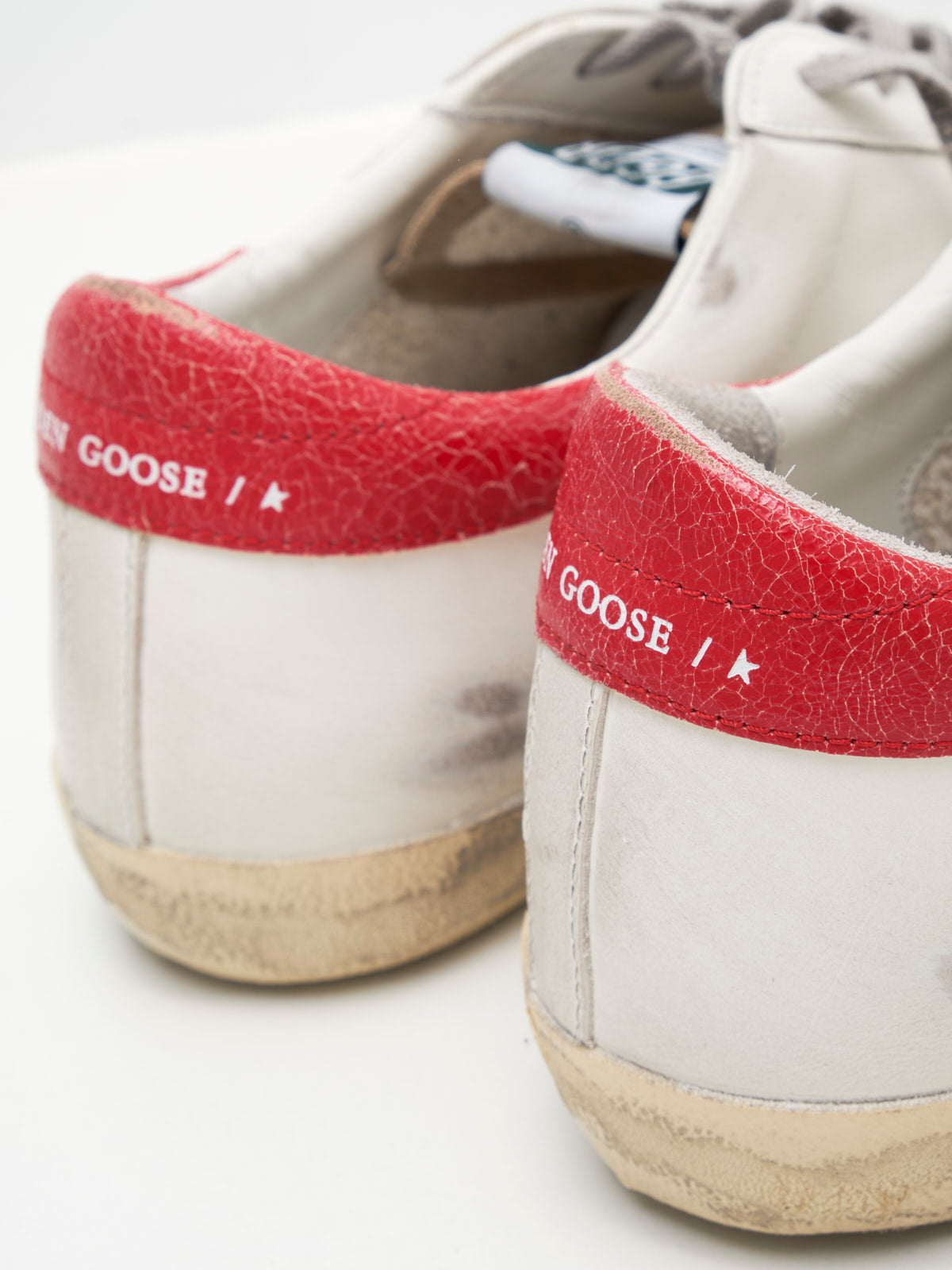 Golden goose rosso on sale