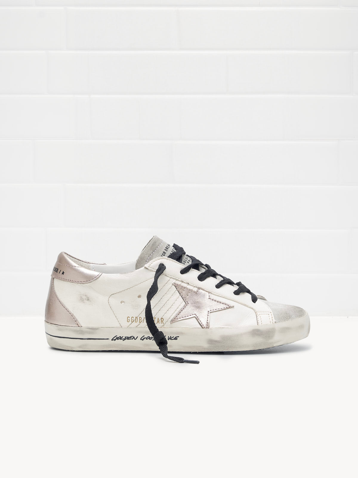 Golden Goose Super Star Woman white quartz ice
