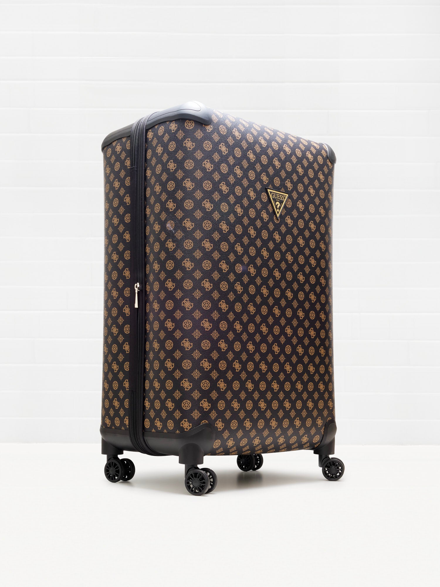Guess - Trolley Wilder Travel brown logo Big 