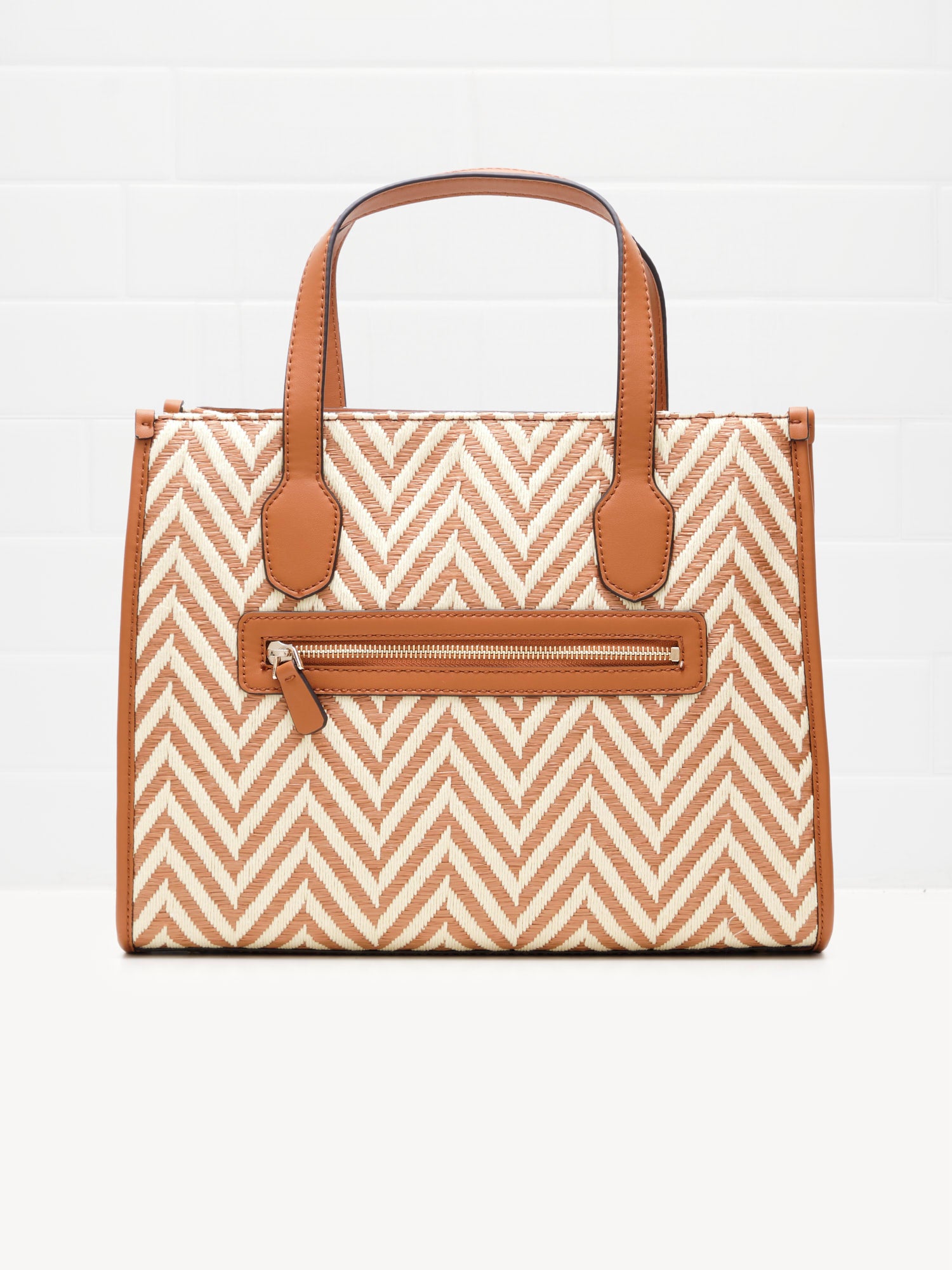 Guess - Borsa Silvana 2 Tote cognac marrone 