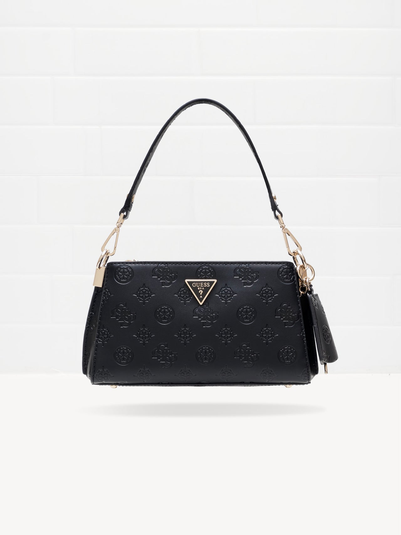 Guess - Borsa Jena black logo 