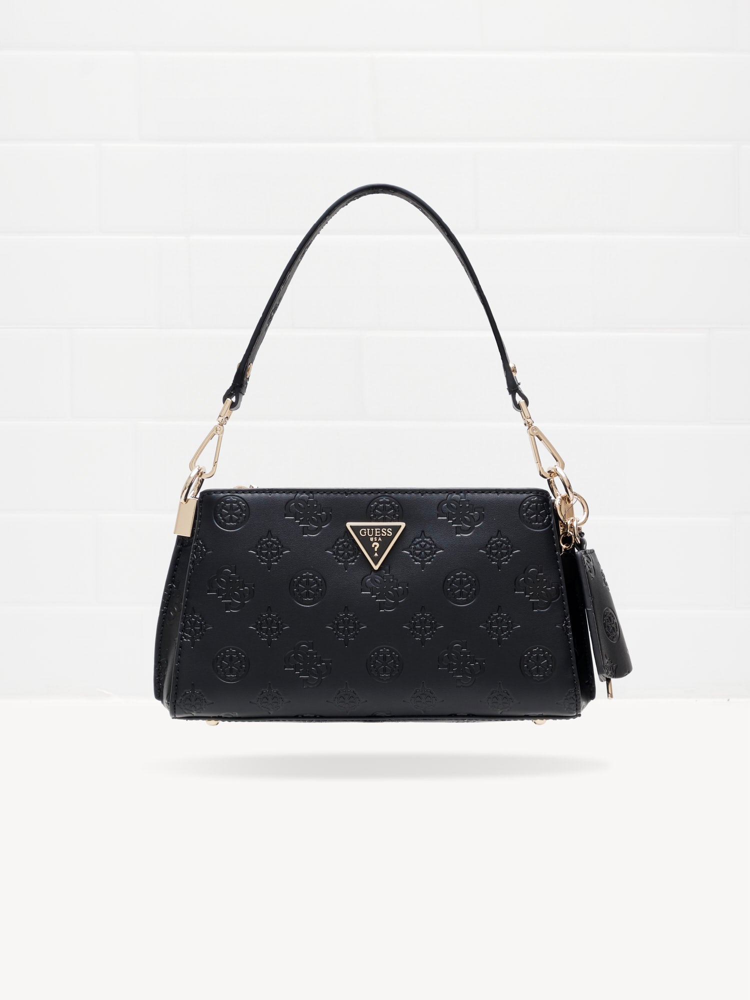 Guess - Borsa Jena black logo 