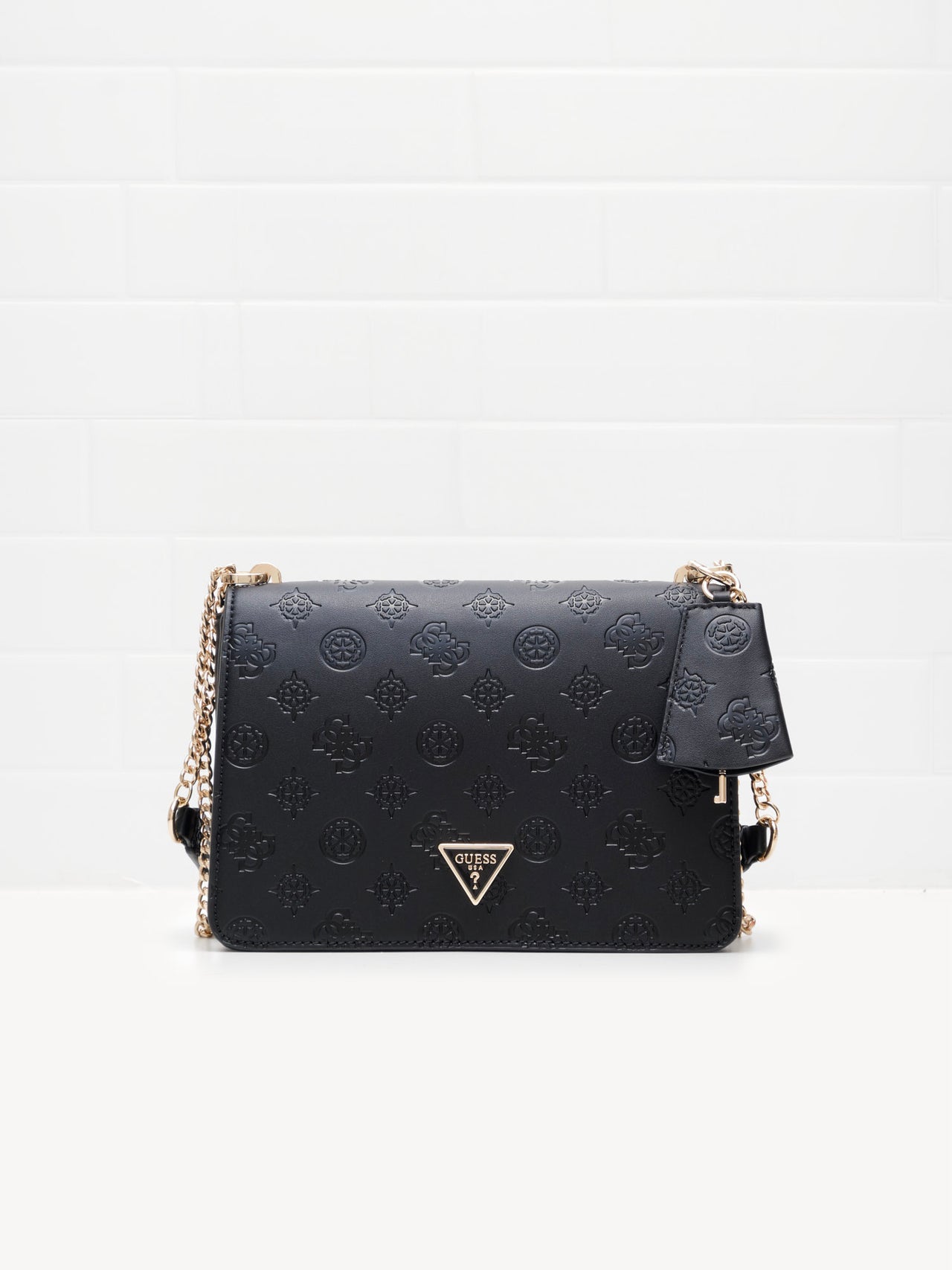 Guess - Borsa Jena Shoulder black logo 