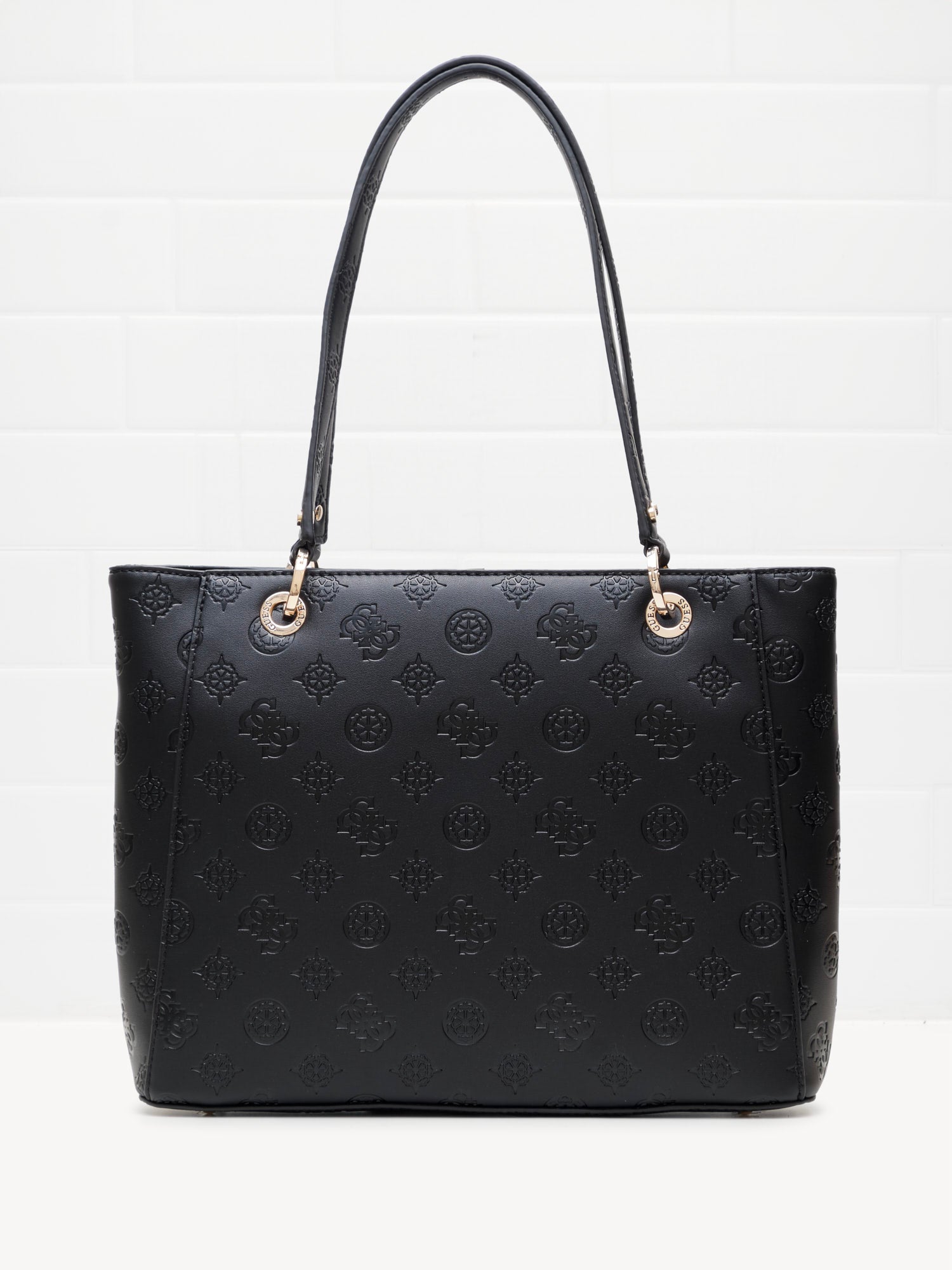 Guess - Borsa Jena Shopper black logo 