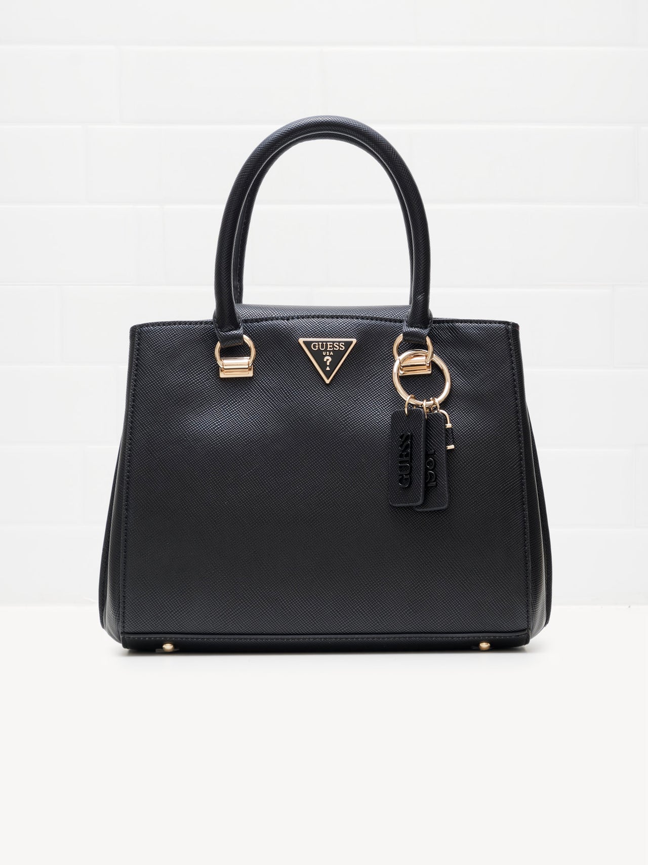 Guess - Borsa Noelle Girlfriend Satchel black 