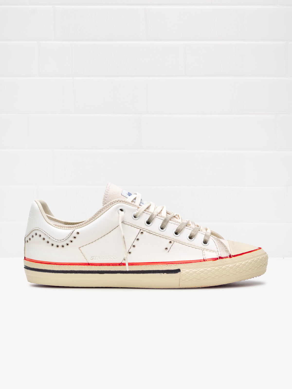 Sneakers Starless Low Moma Man white canvas white