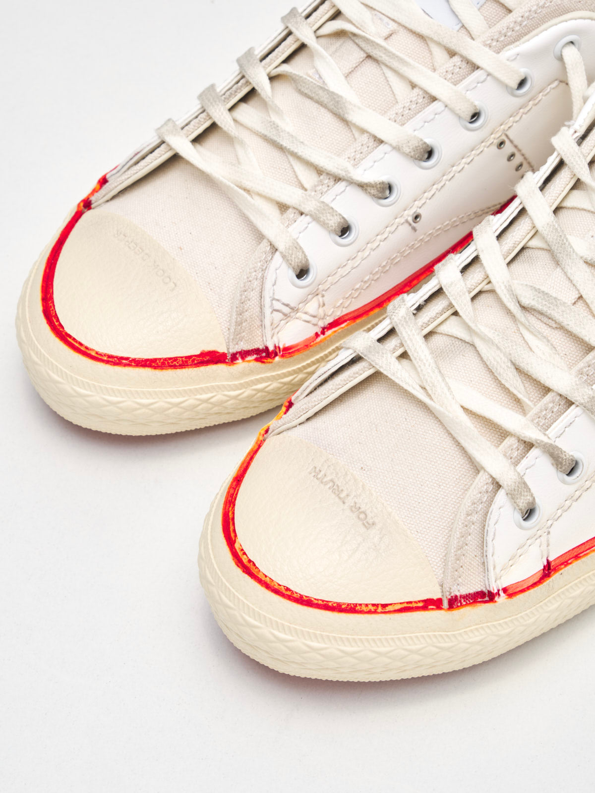 Hidn-Ander - Sneakers Starless Low Moma Man white canvas white 