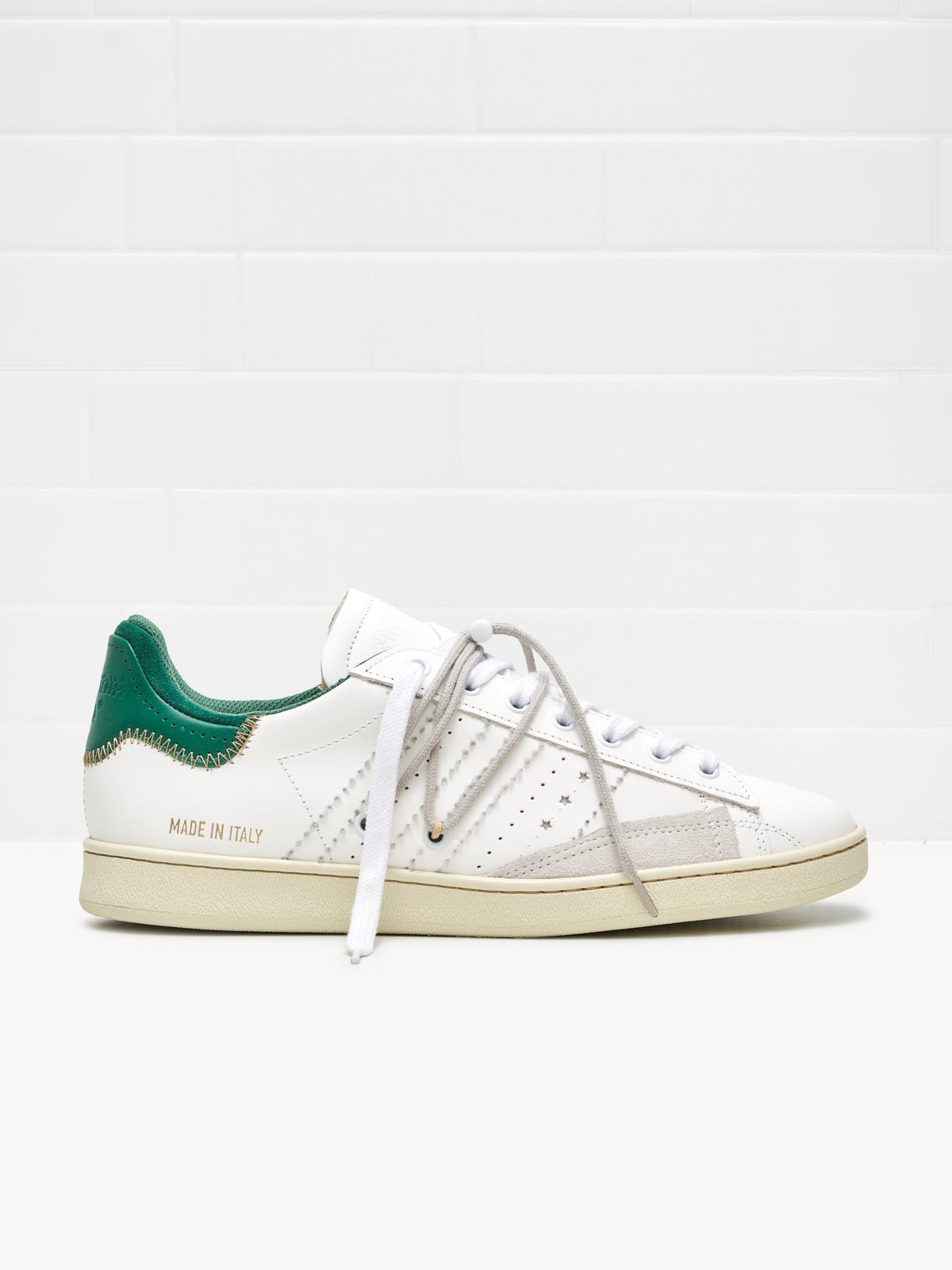 Sneakers Stripeless Low Man Ultimate Dual white green