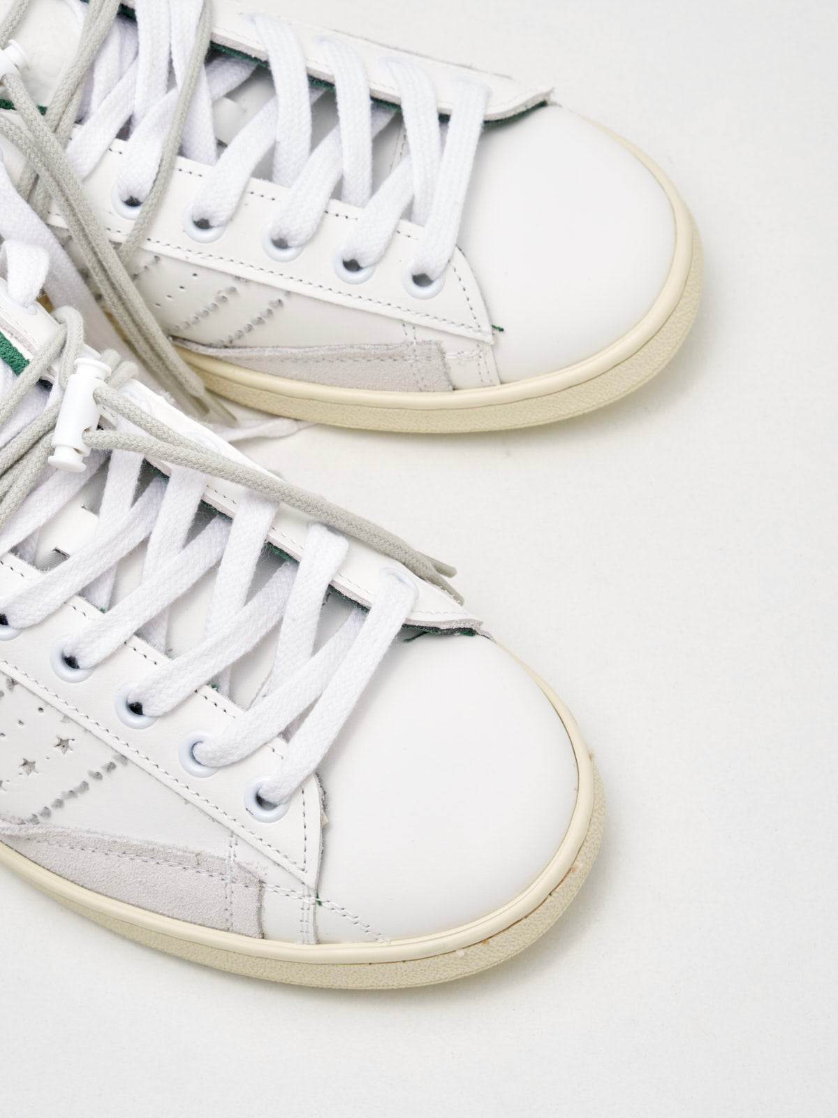 Hidn-Ander - Sneakers Stripeless Low Woman Ultimate Dual white green 