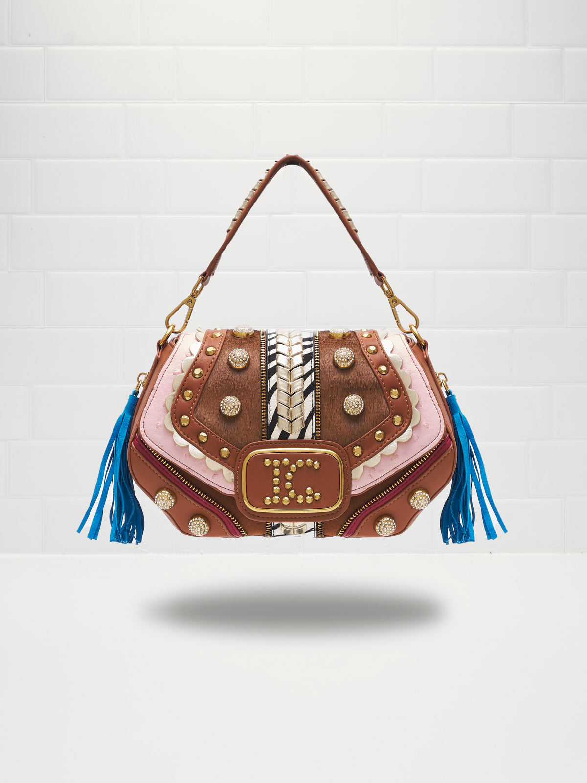 Ficus Handbag Multibrown 