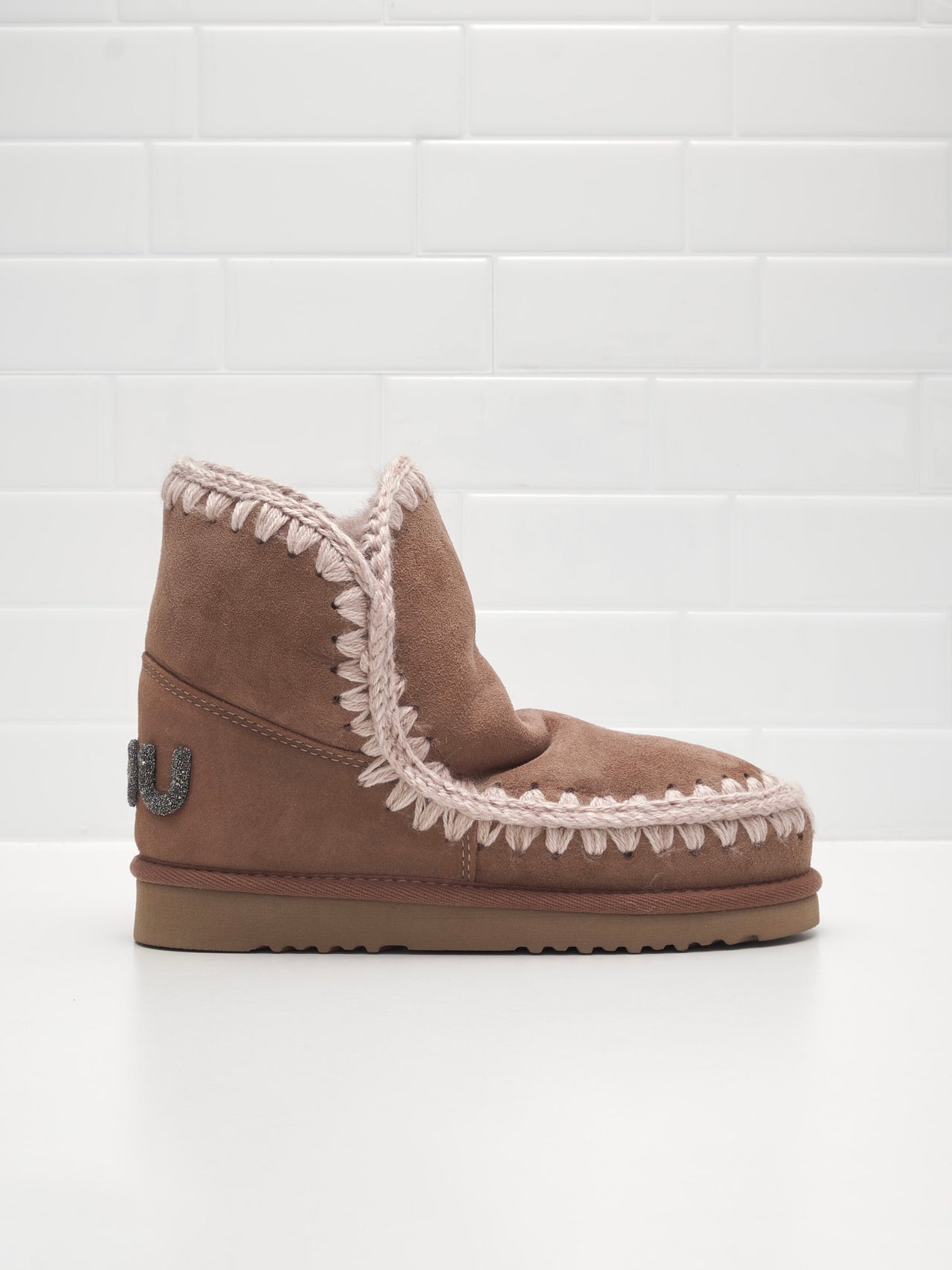 Mou Tronchetto Woman Eskimo 18 chestnut