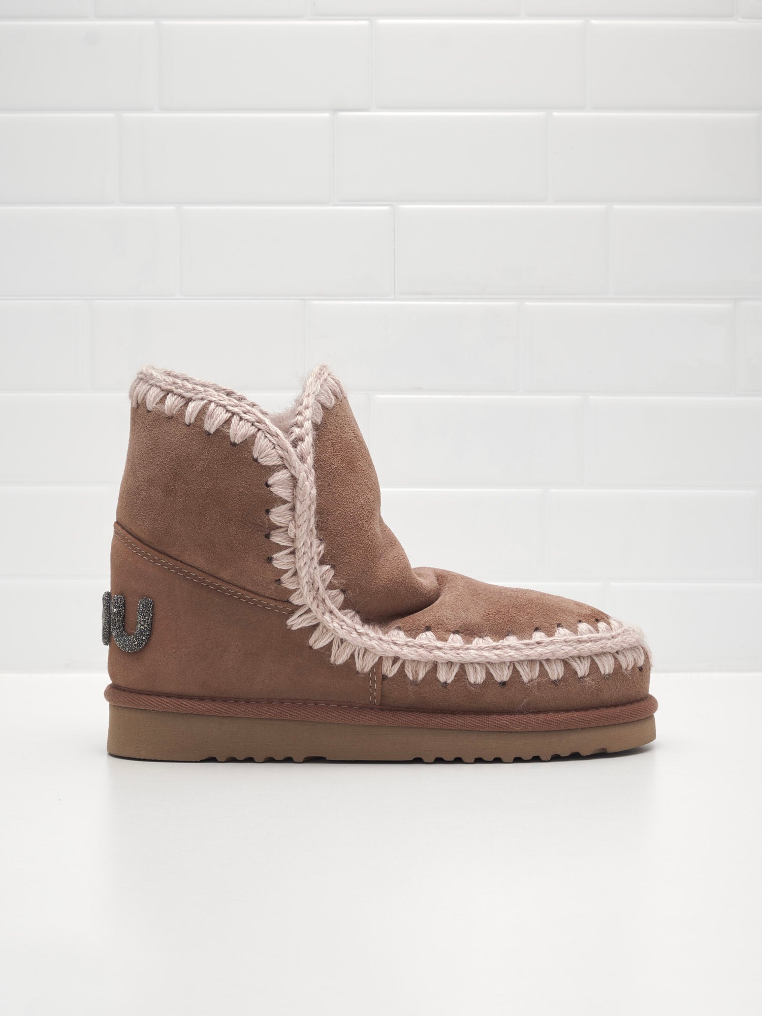 Mou Tronchetto Woman Eskimo 18 chestnut