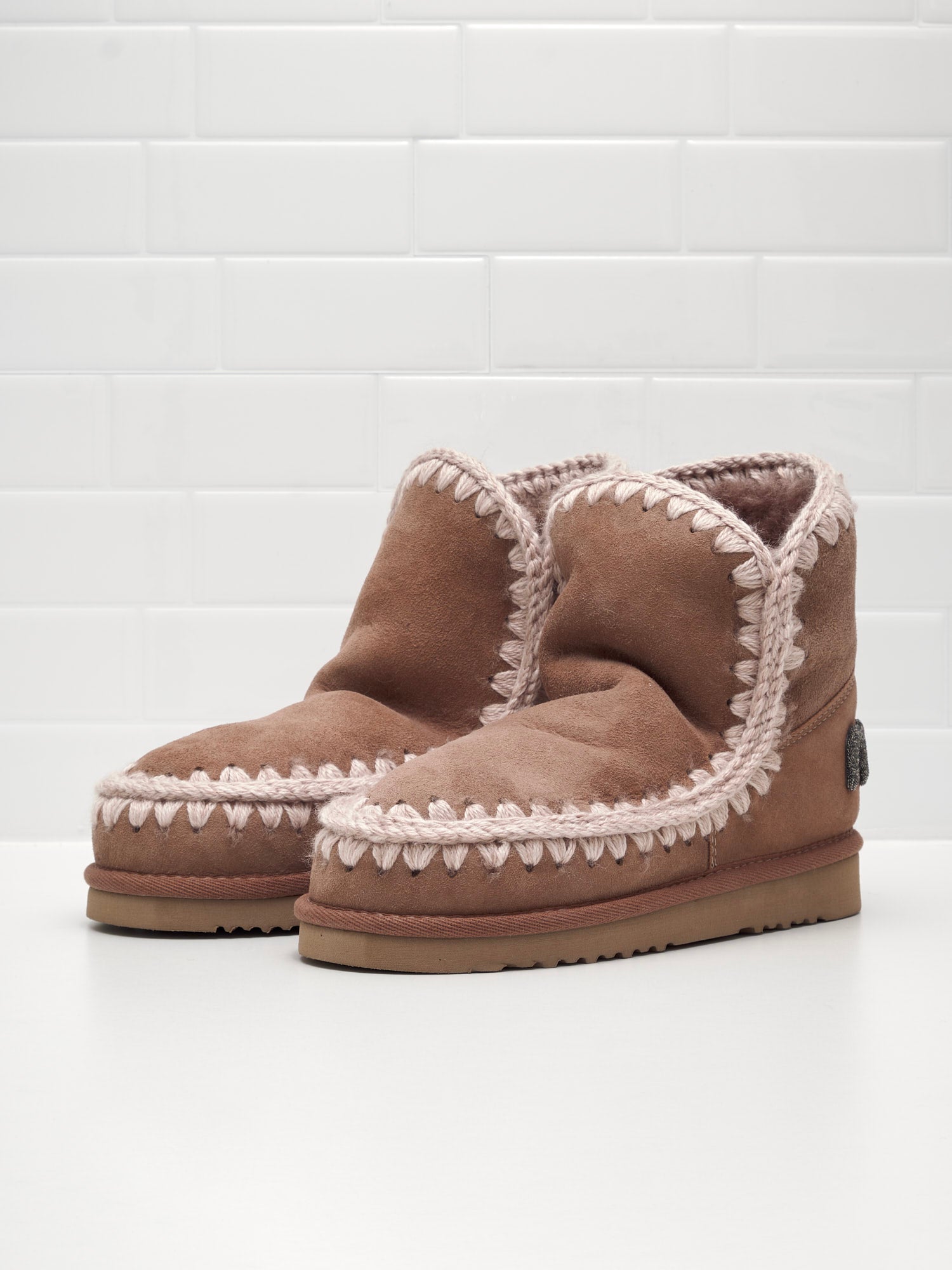 Mou Tronchetto Woman Eskimo 18 chestnut