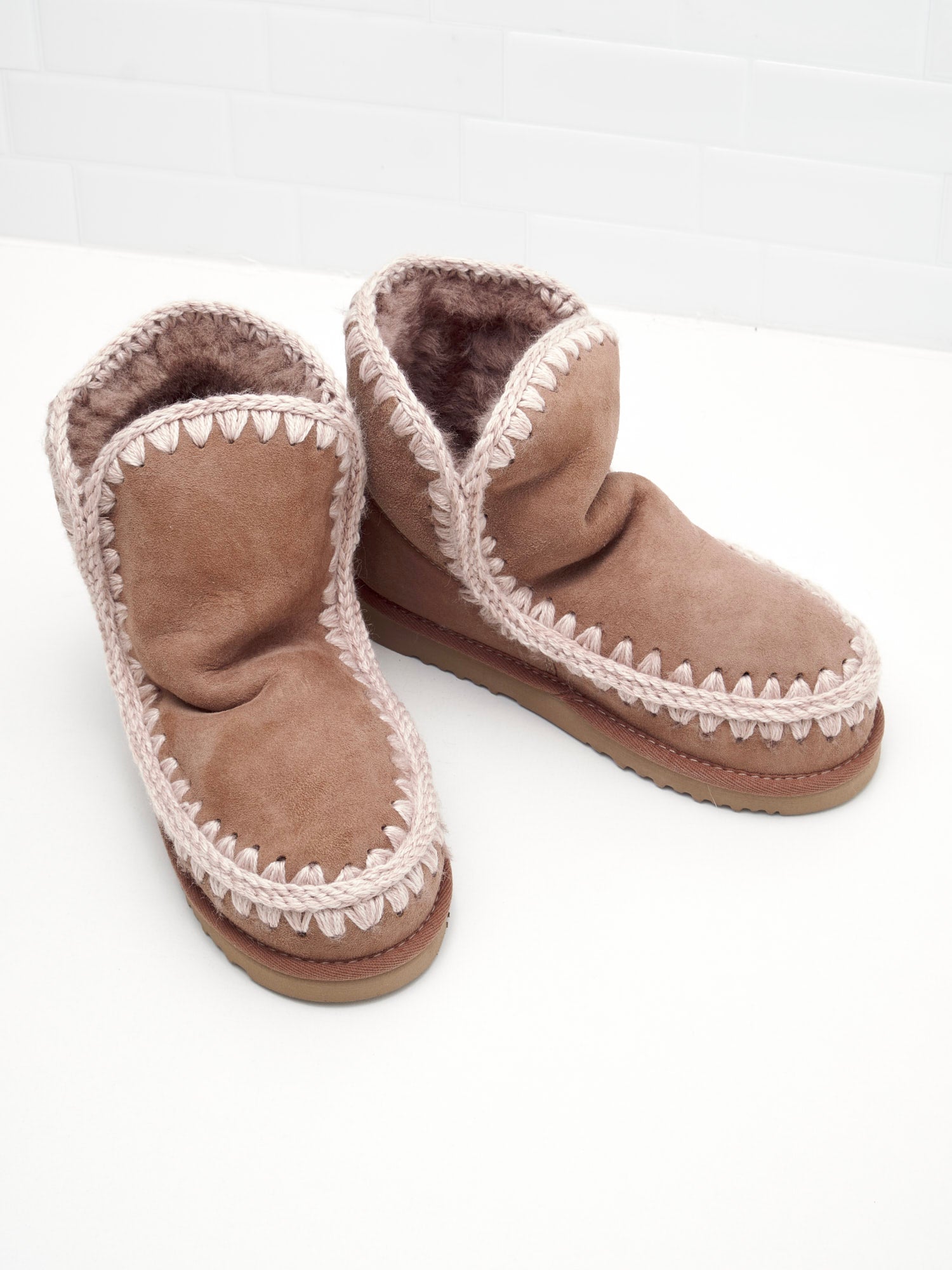 Mou Tronchetto Woman Eskimo 18 chestnut