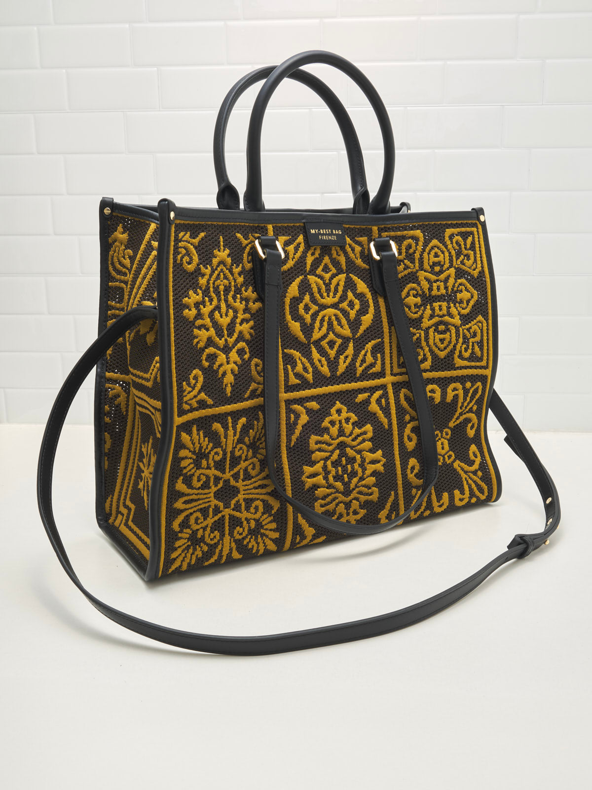 My Best Bag Firenze - Borsa Shopping Atena amber 39cm 