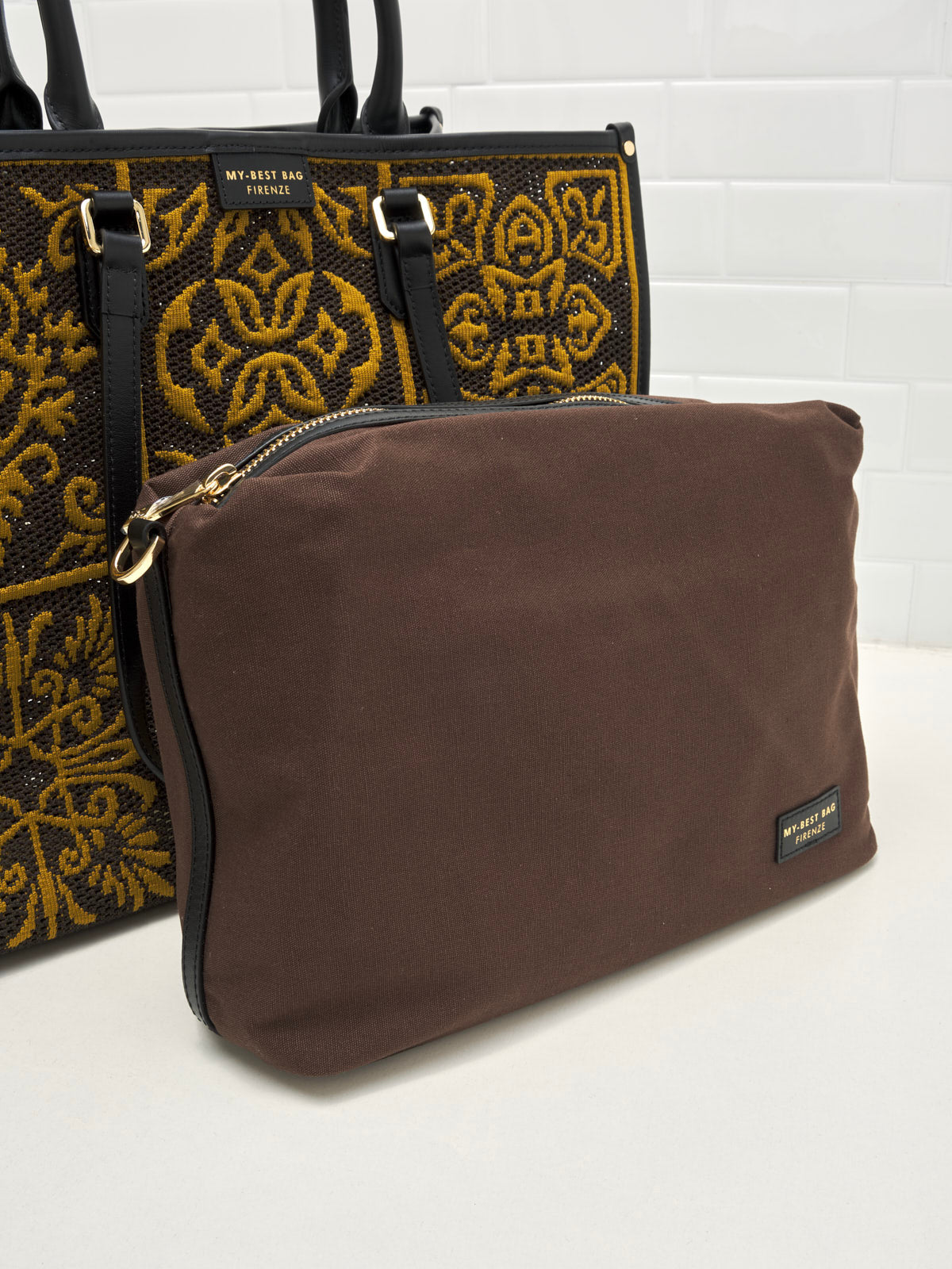 My Best Bag Firenze - Borsa Shopping Atena amber 39cm 