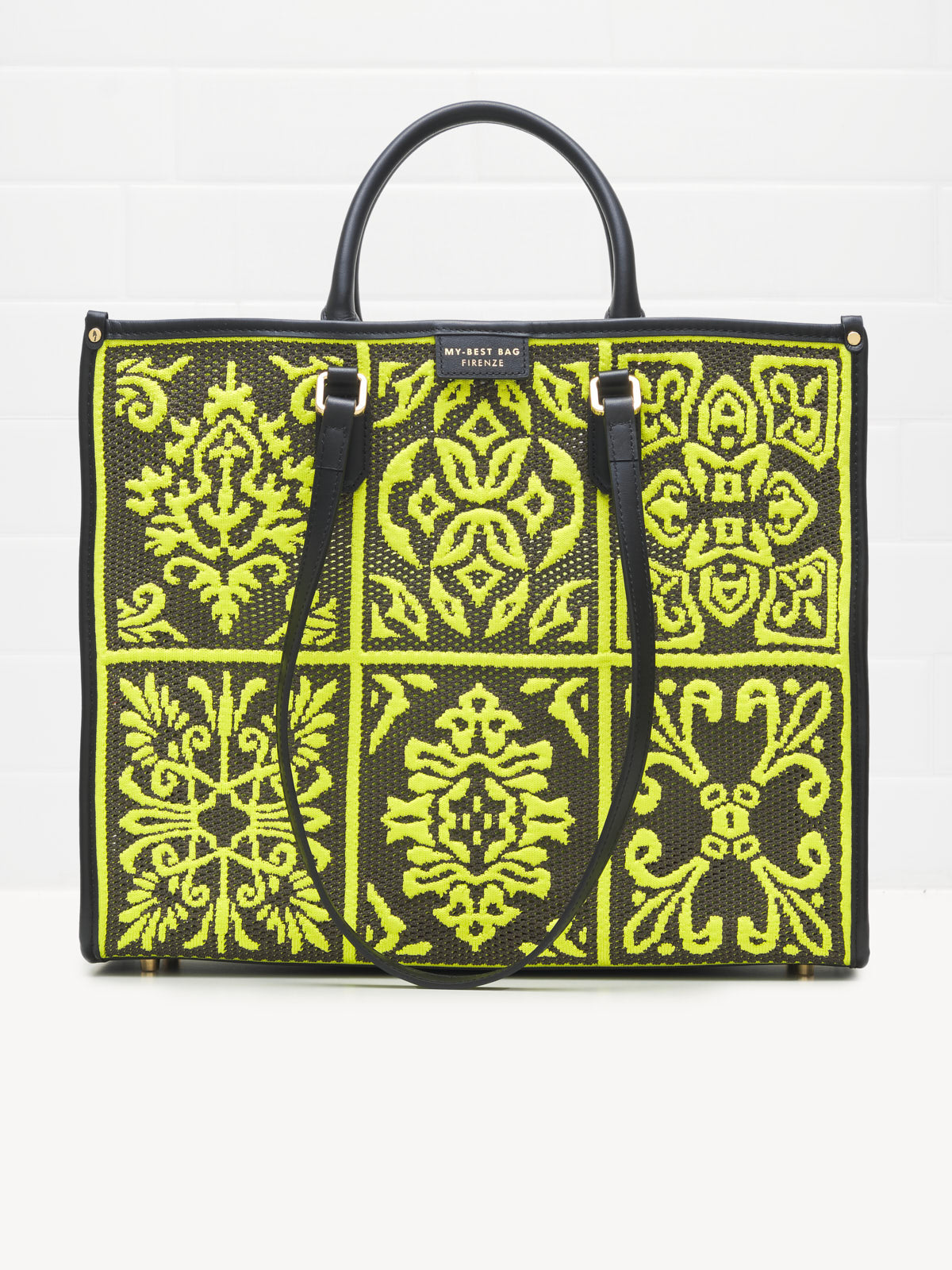 My Best Bag Firenze - Borsa Shopping Atena malachite 39cm 