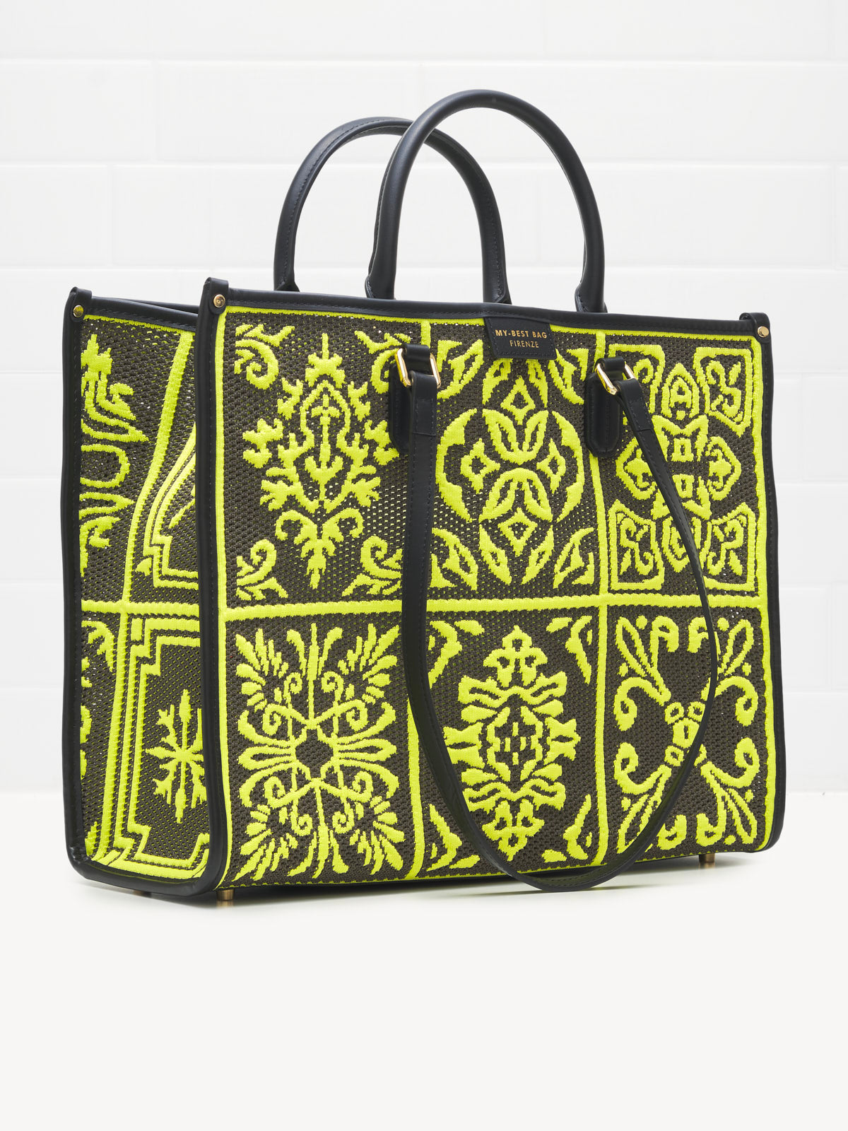 My Best Bag Firenze - Borsa Shopping Atena malachite 39cm 