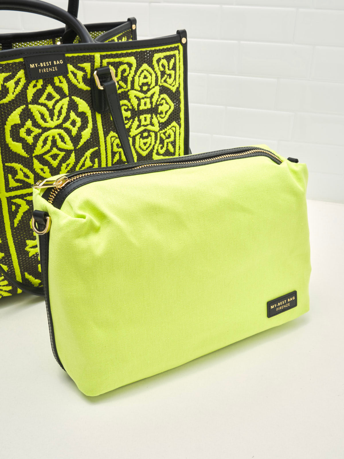 My Best Bag Firenze - Borsa Shopping Atena malachite 39cm 