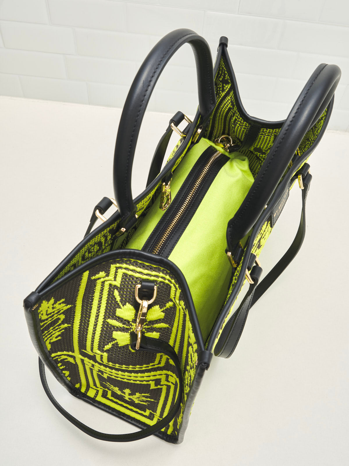 My Best Bag Firenze - Borsa Shopping Atena malachite 39cm 