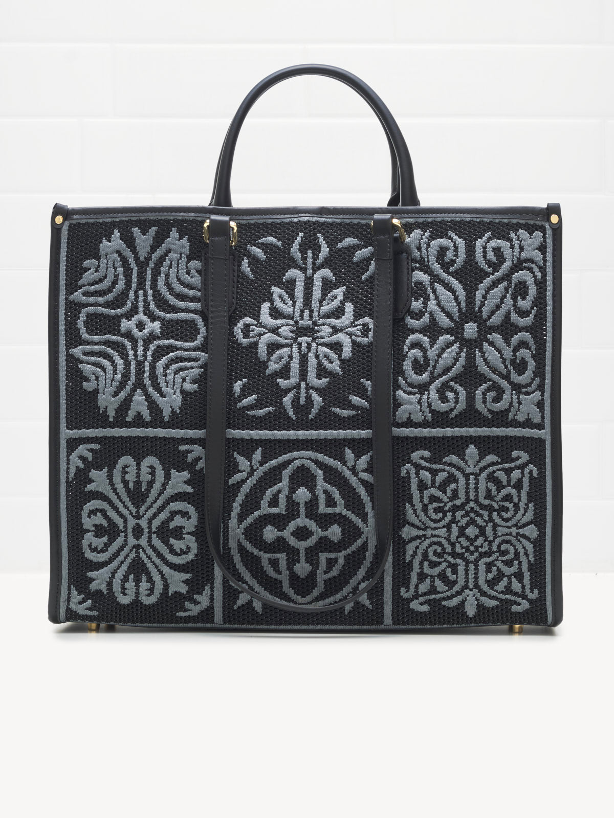 My Best Bag Firenze - Borsa Shopping Atena ossidiana grey 39cm 