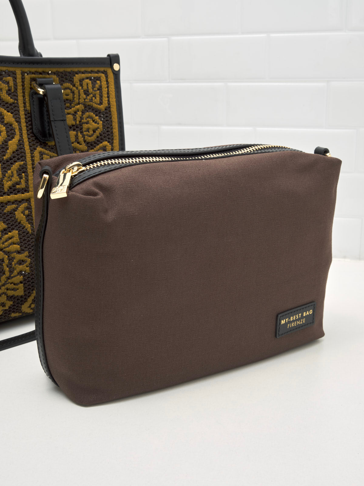 My Best Bag Firenze - Borsa Shopping Atena Amber 28cm 